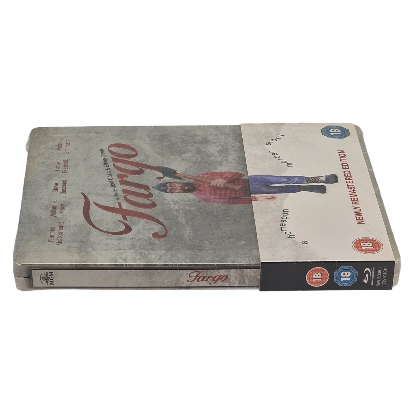 Fargo Blu-ray SteelBook Débossé Remasterisé Zavvi Edition limitée 2014 Zone Libre