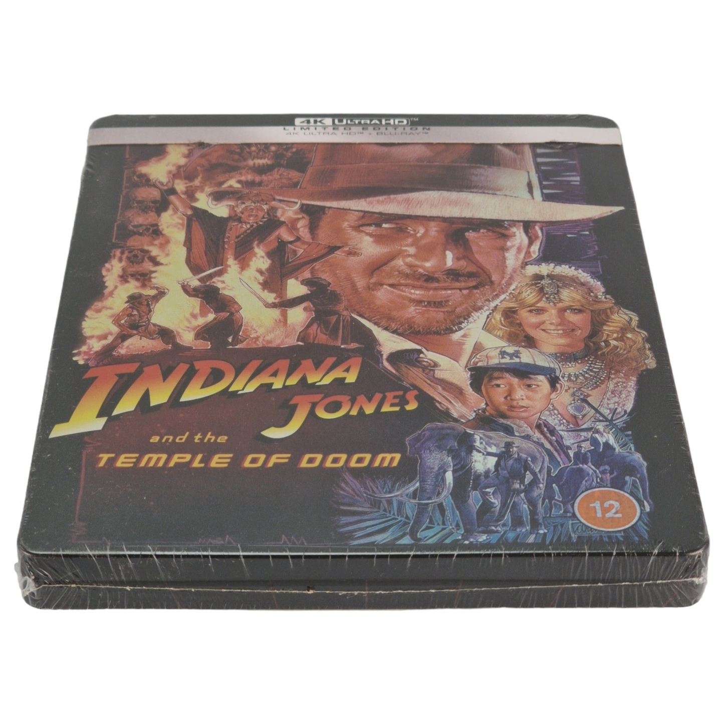 Indiana Jones et le Temple maudit Blu-ray 4K SteelBook Zavvi éxclusif 2022 Region Free