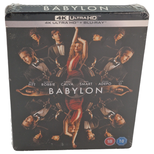 Babylon 4K Blu-ray SteelBook Zavvi  Region Free___ VO