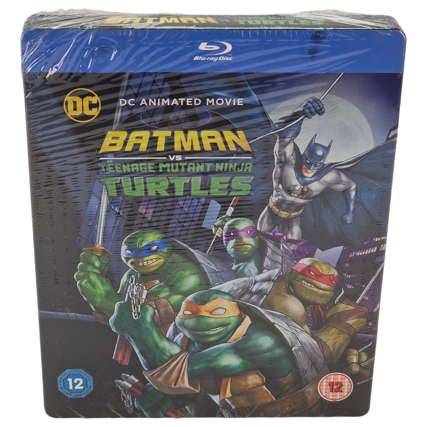 Batman et les Tortues Ninja Blu-ray SteelBook Édition limitée Region Free  VF