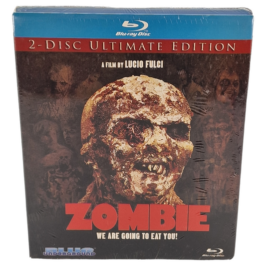 Zombie Mangeurs de Chair Blu-ray 2 Disques Ultime édition Region Free VO / STFR