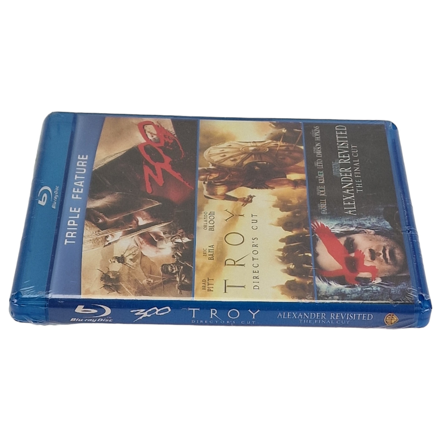 300 /Troy /Alexandre 3 Films Blu-ray 2012 Region A   Fr