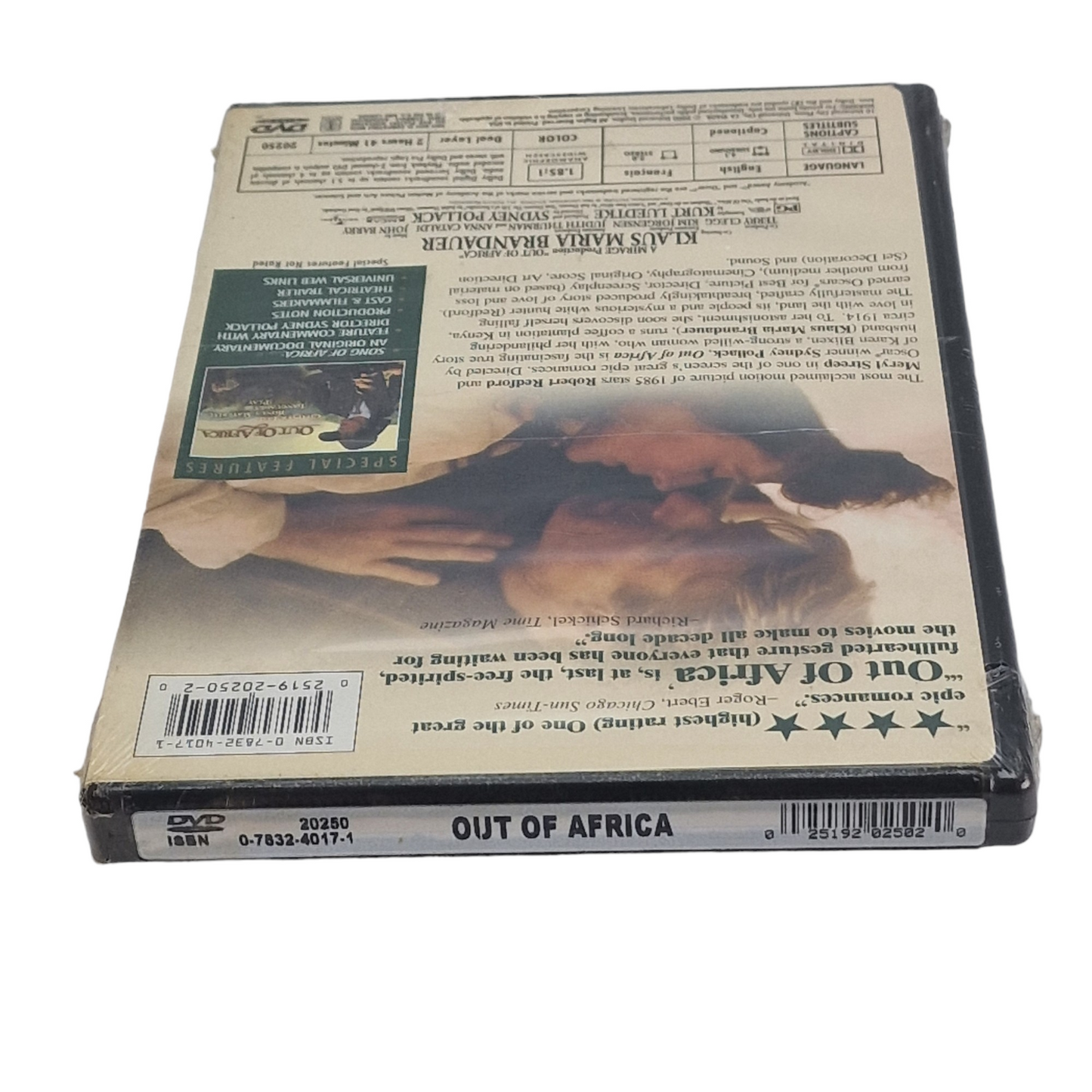 Out of Africa DVD  US Import  VF ___Région 1 __   2011 Neuf