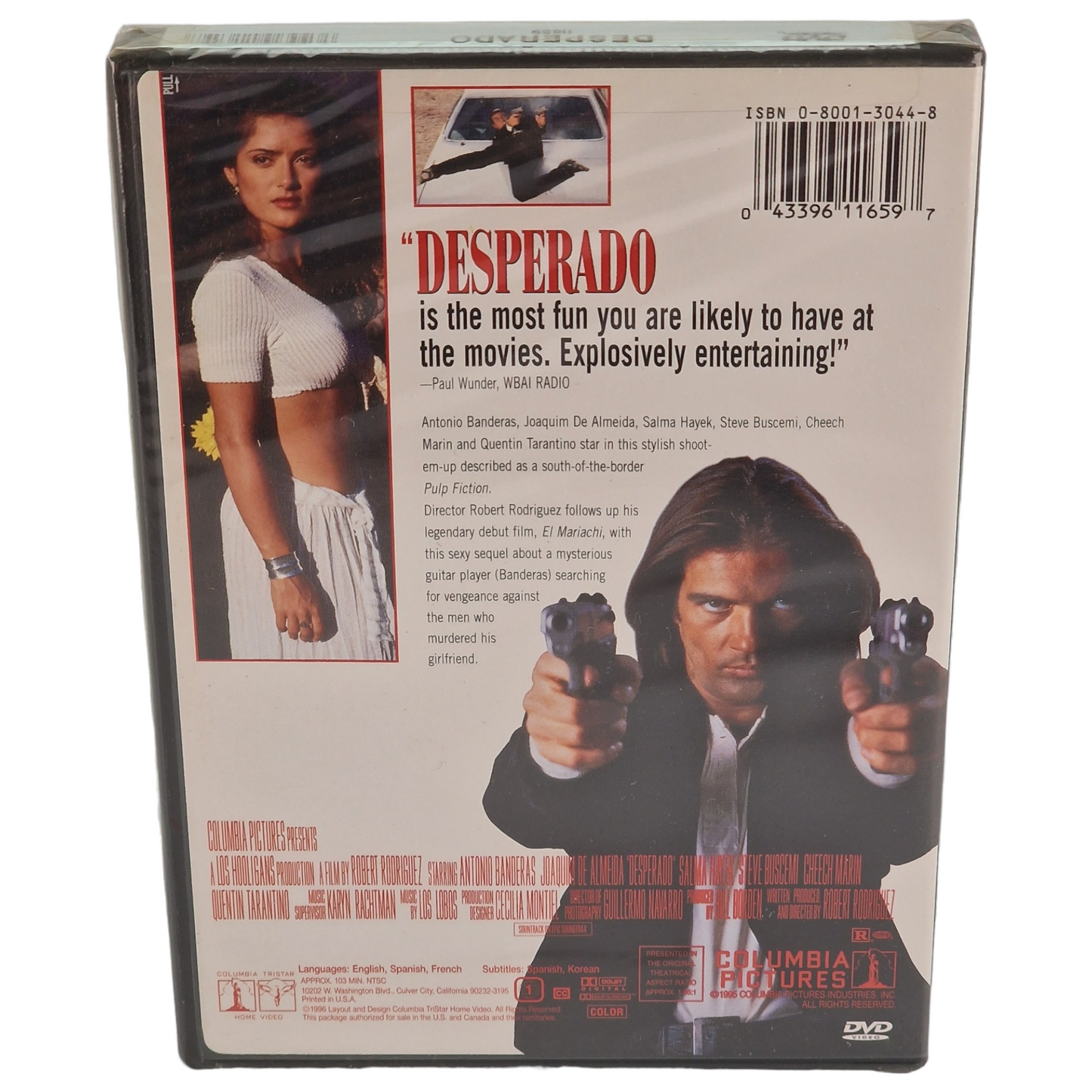 Desperado DVD  US Import  VF ___Région 1 __   1997 Neuf