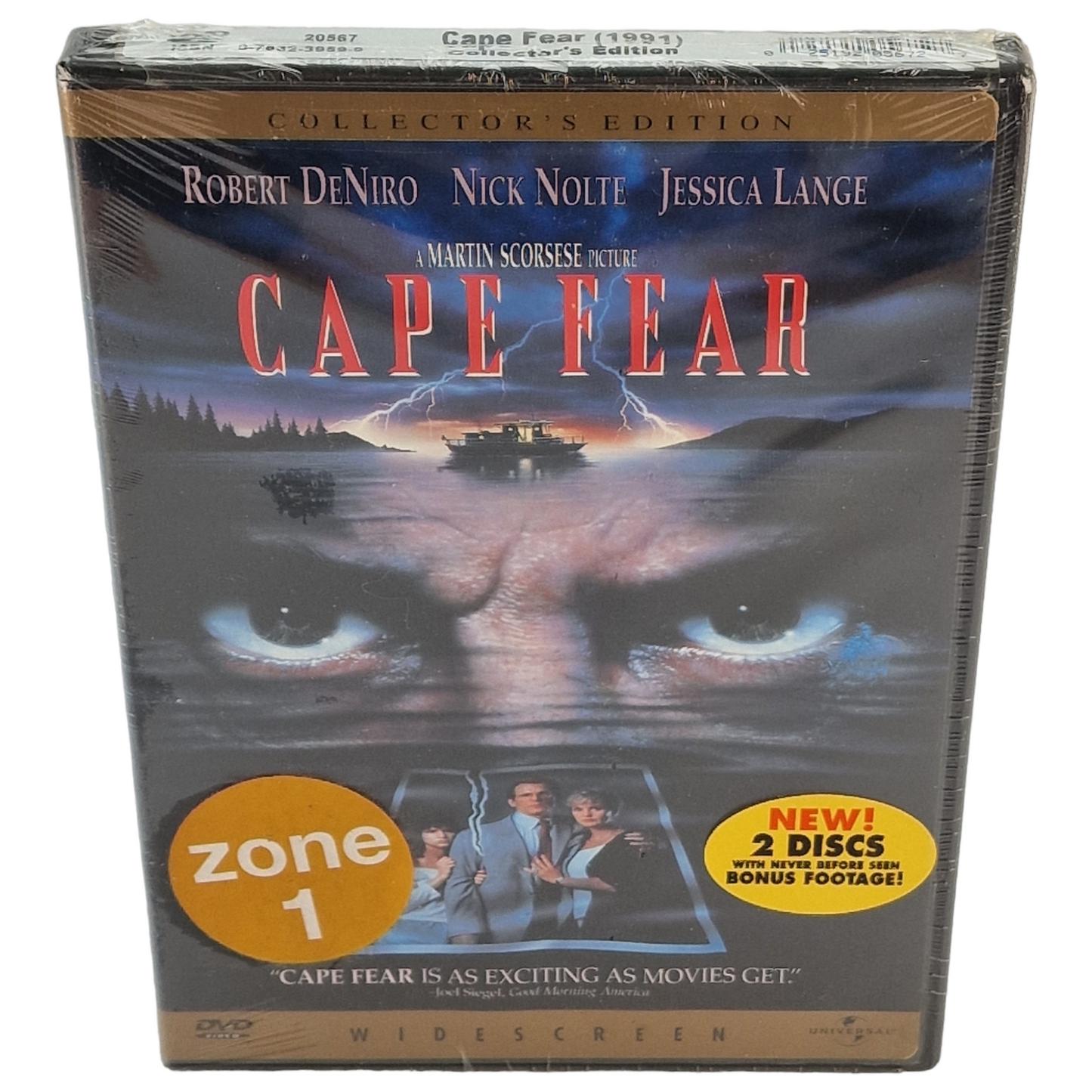 Les Nerfs à vif (Cape Fear)  DVD US Import  VF ___Région 1 __ 2001  Neuf