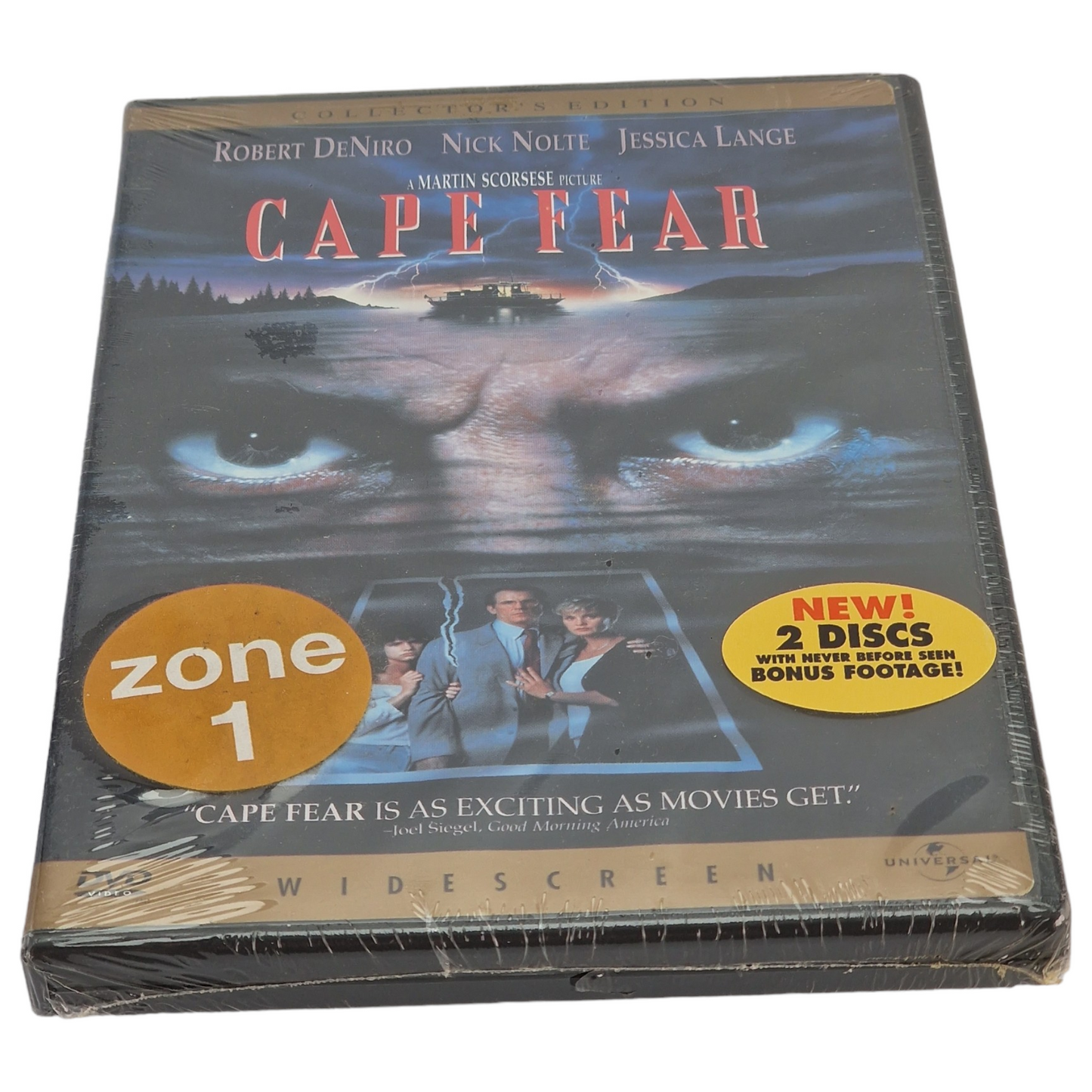 Les Nerfs à vif (Cape Fear)  DVD US Import  VF ___Région 1 __ 2001  Neuf