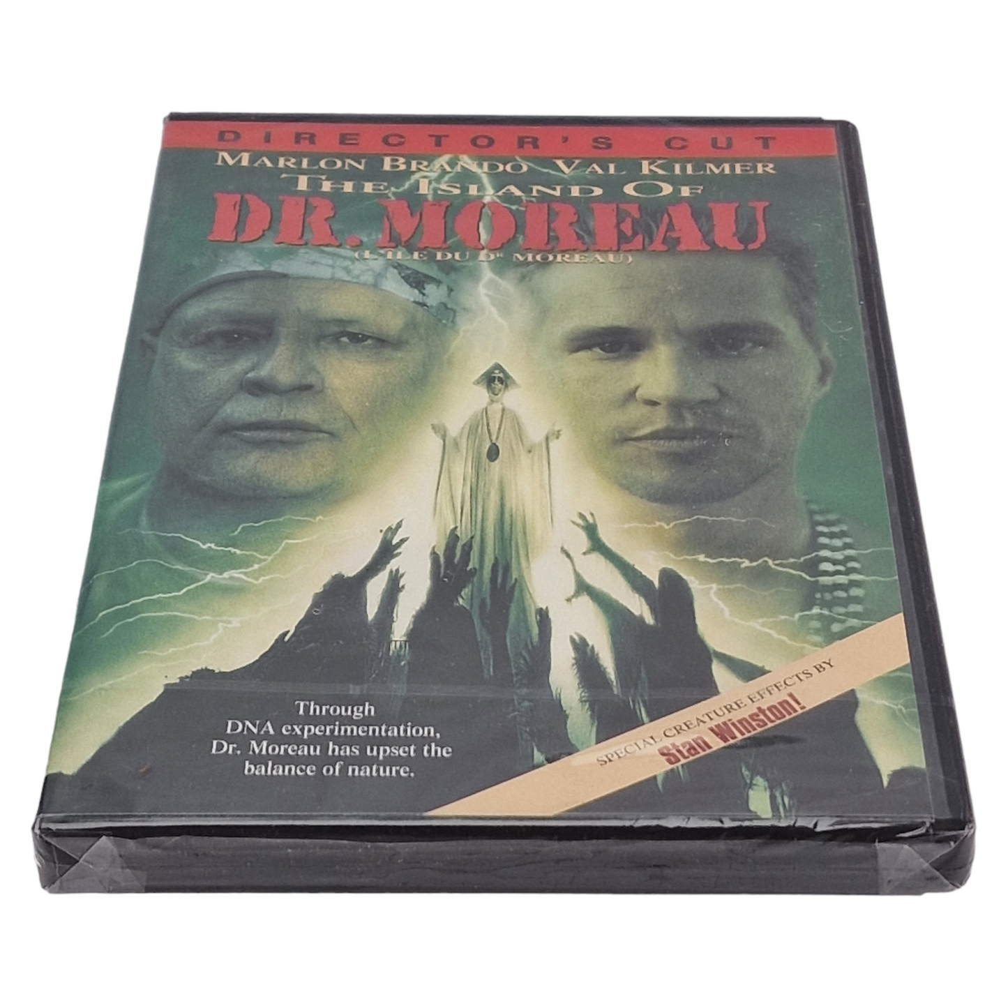 L'Île du docteur Moreau DVD  US Import  VF ___Région 1 __   1997 Neuf