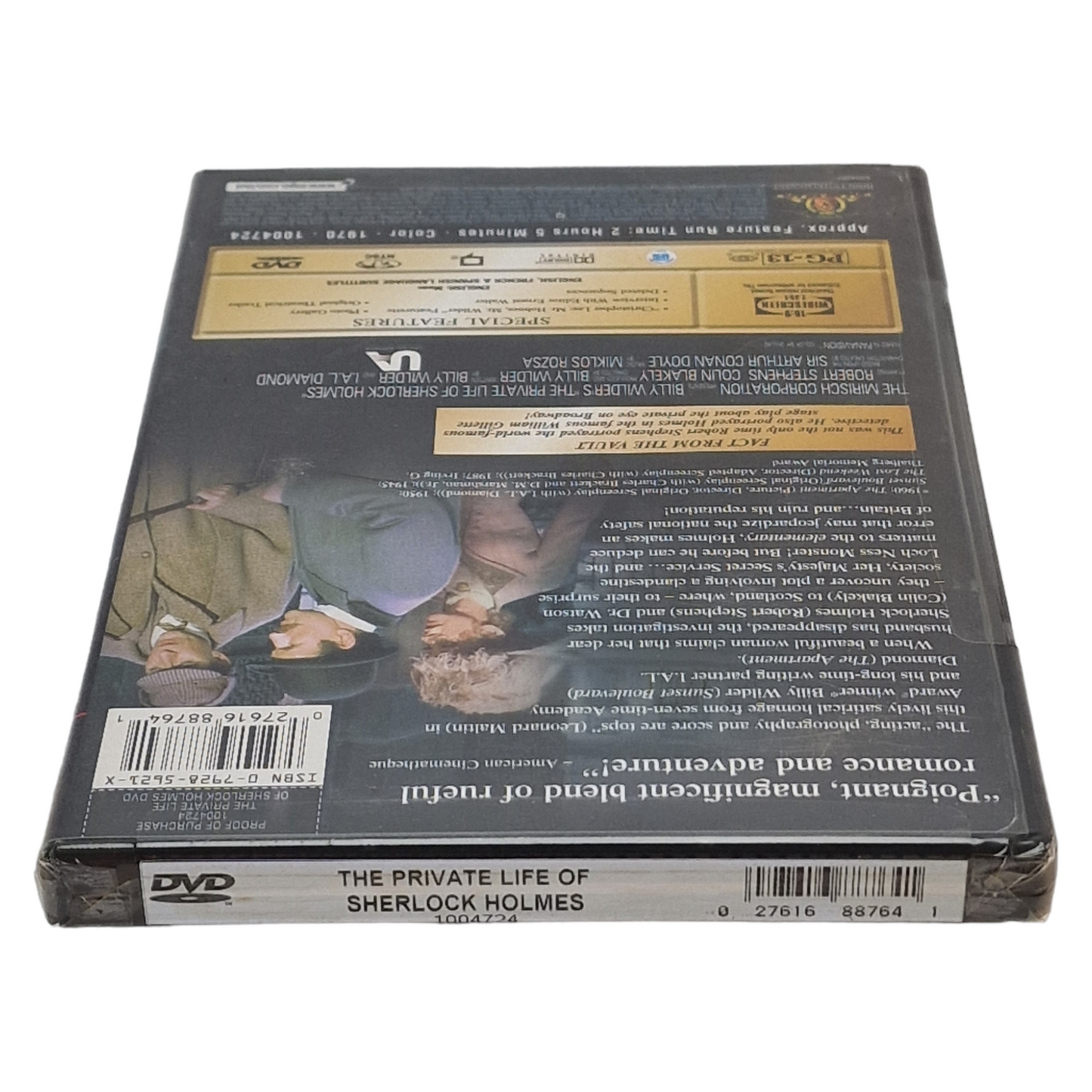 La Vie privée de Sherlock Holmes DVD  US Import  VO/ STFR ___Région 1 __   2003 Neuf