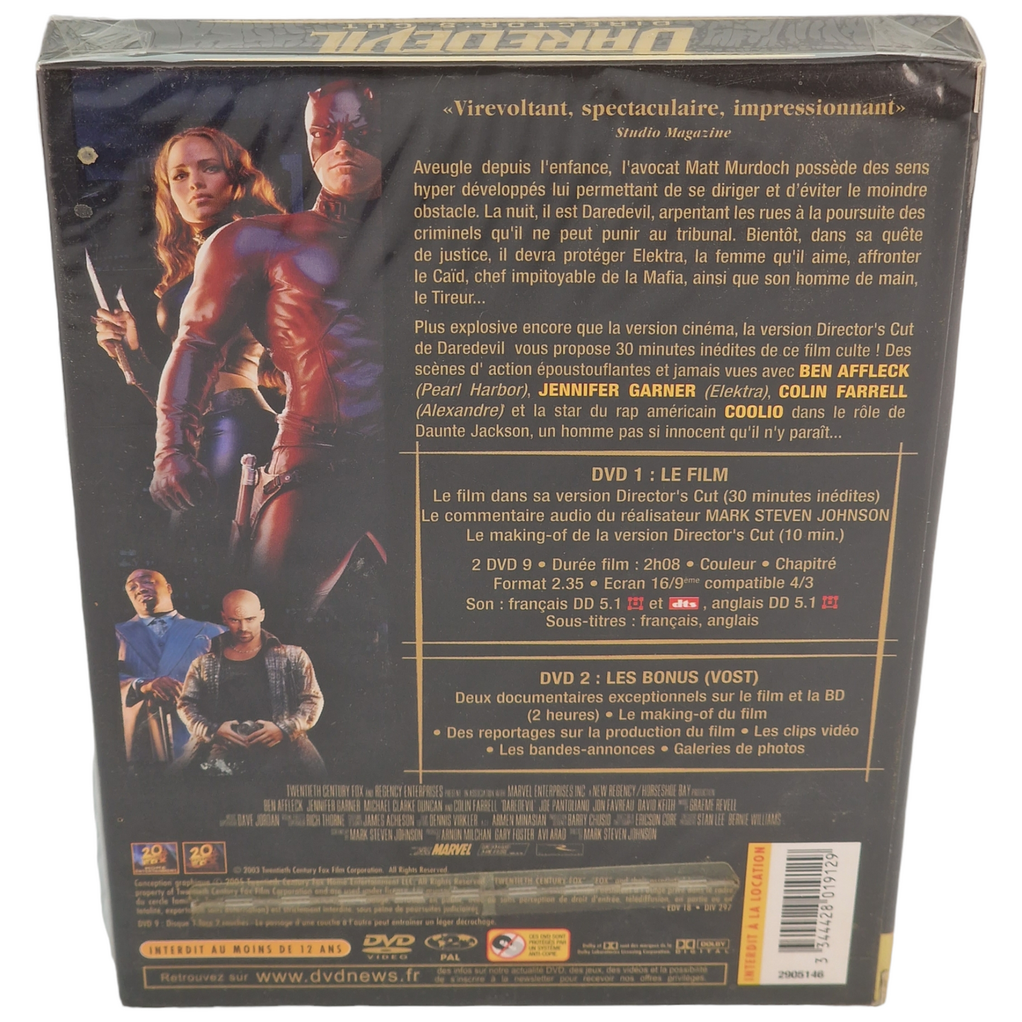 Daredevil Edition Prestige Director's Cut DVD - France Region B__2011