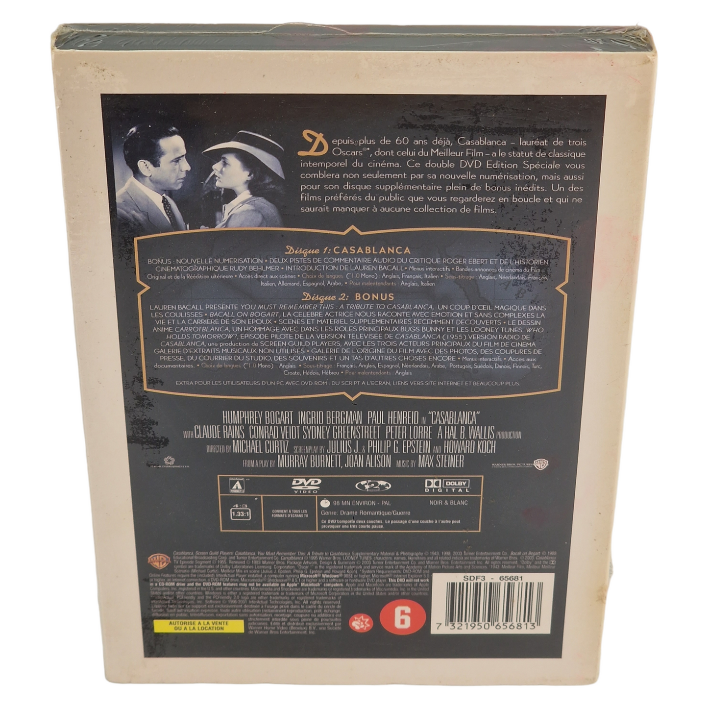 Casablanca  2 X  DVD - France Region B