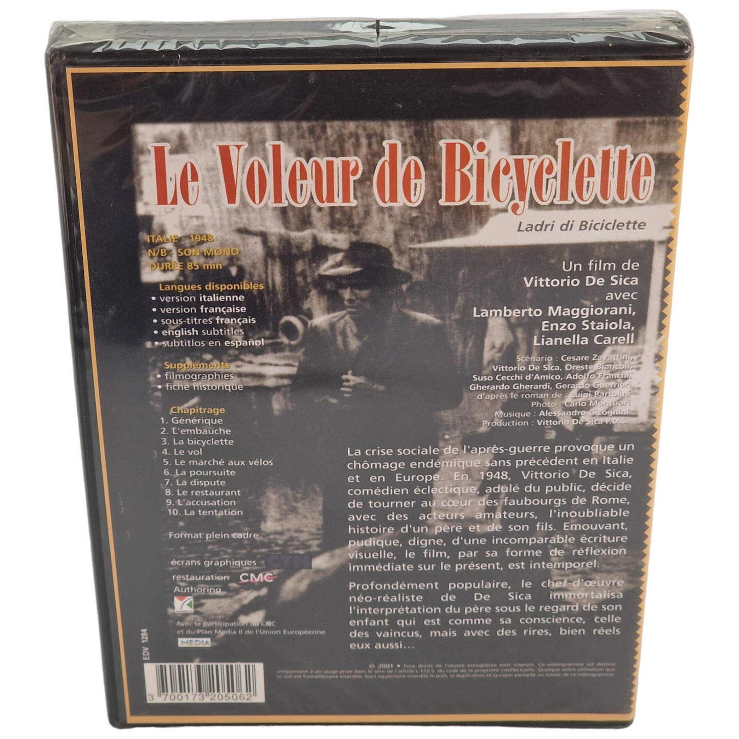 Le Voleur de Bicyclette DVD france VF Region 2