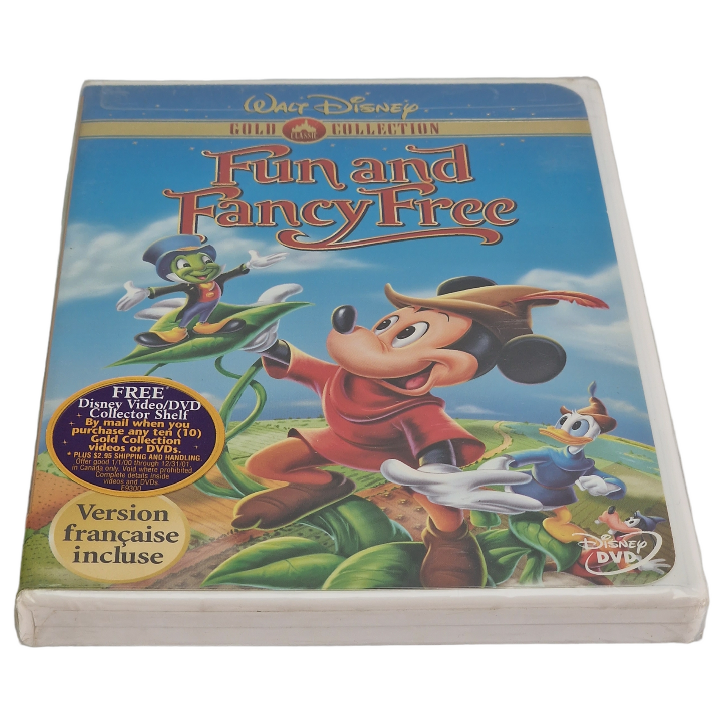 Fun and Fancy DVD Disney Gold Classic Collection Canada Import  VF ___Région 1 __   2003Neuf