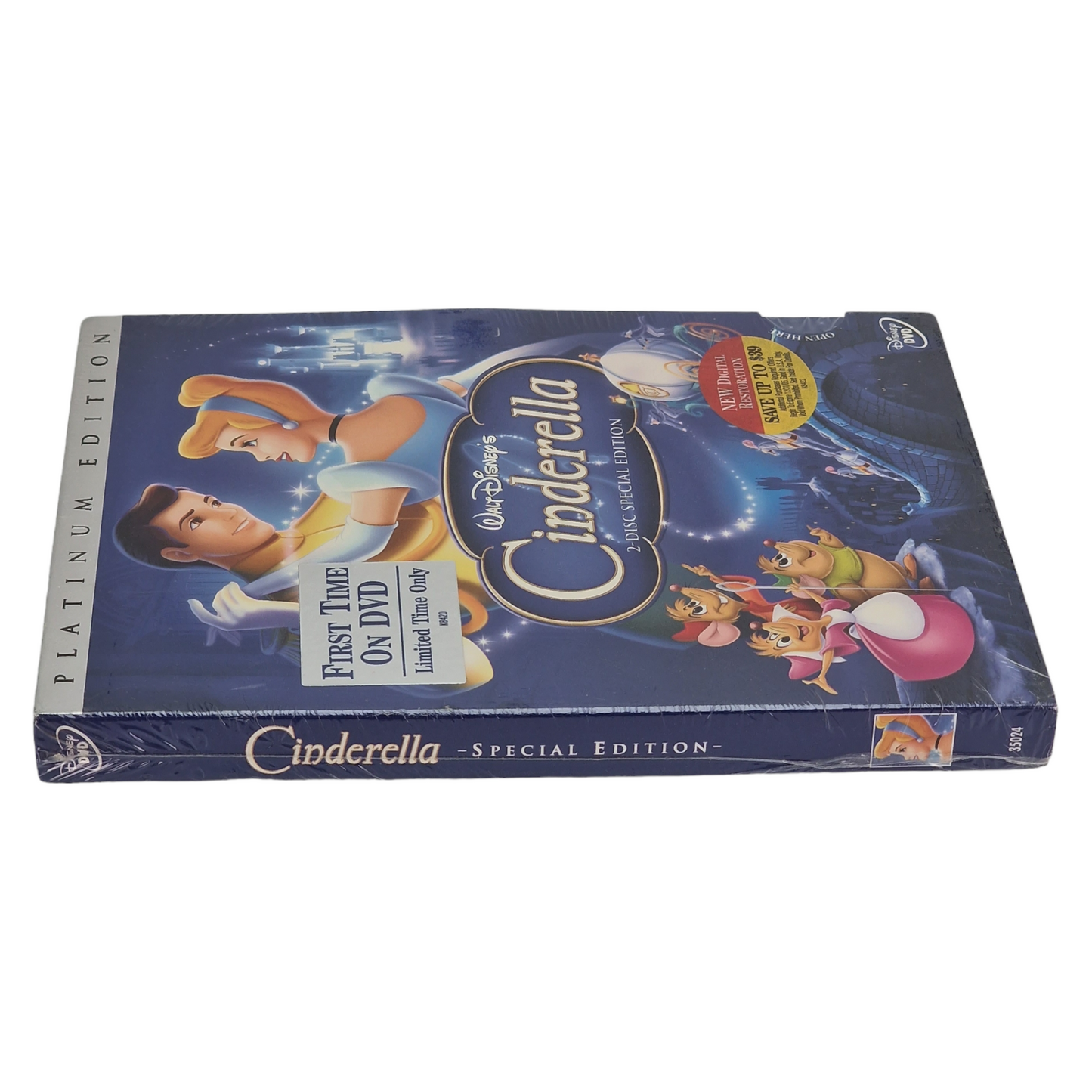 Cendrillon DVD Édition platine  VF  ___ US Import  Région 1 __2005 Neuf