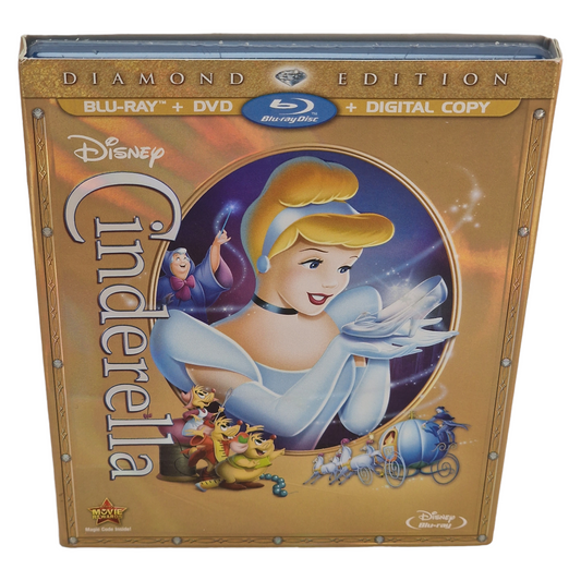 Cendrillon Blu-ray Édition Diamant 3-Disc Blu-ray + DVD   Import VF Region A 2012