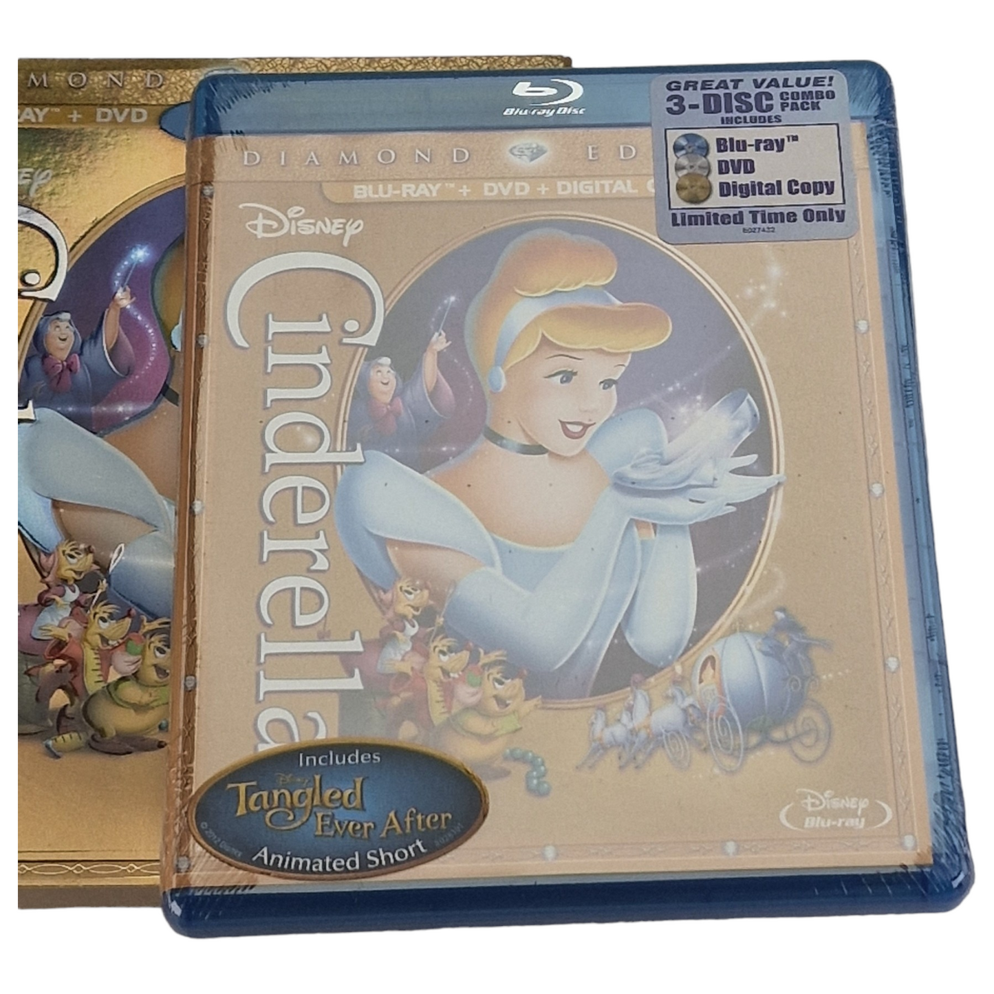 Cendrillon Blu-ray Édition Diamant 3-Disc Blu-ray + DVD   Import VF Region A 2012