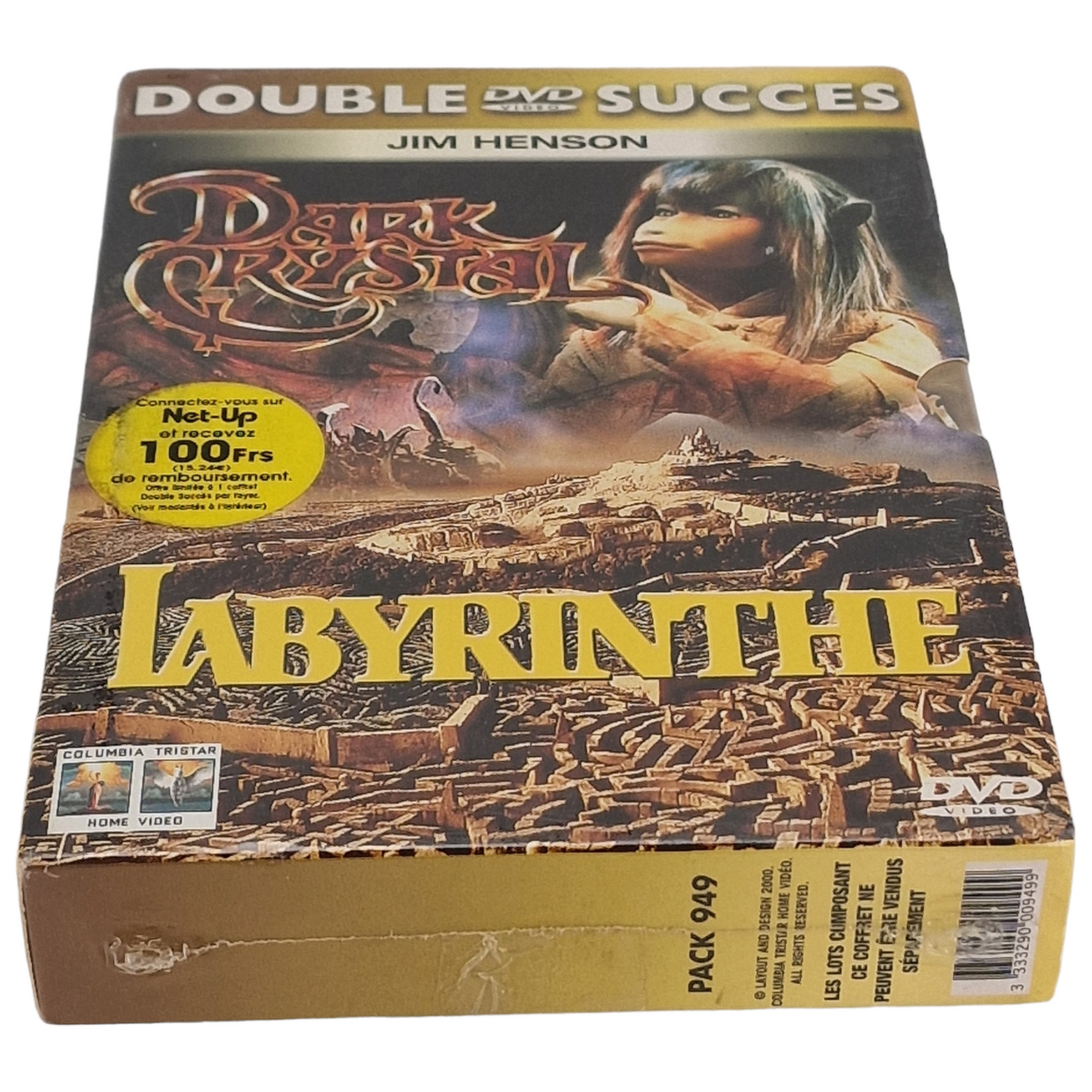 Dark Crystal / Labyrinthe 2 X DVD Films Coffret, France Region B__2003