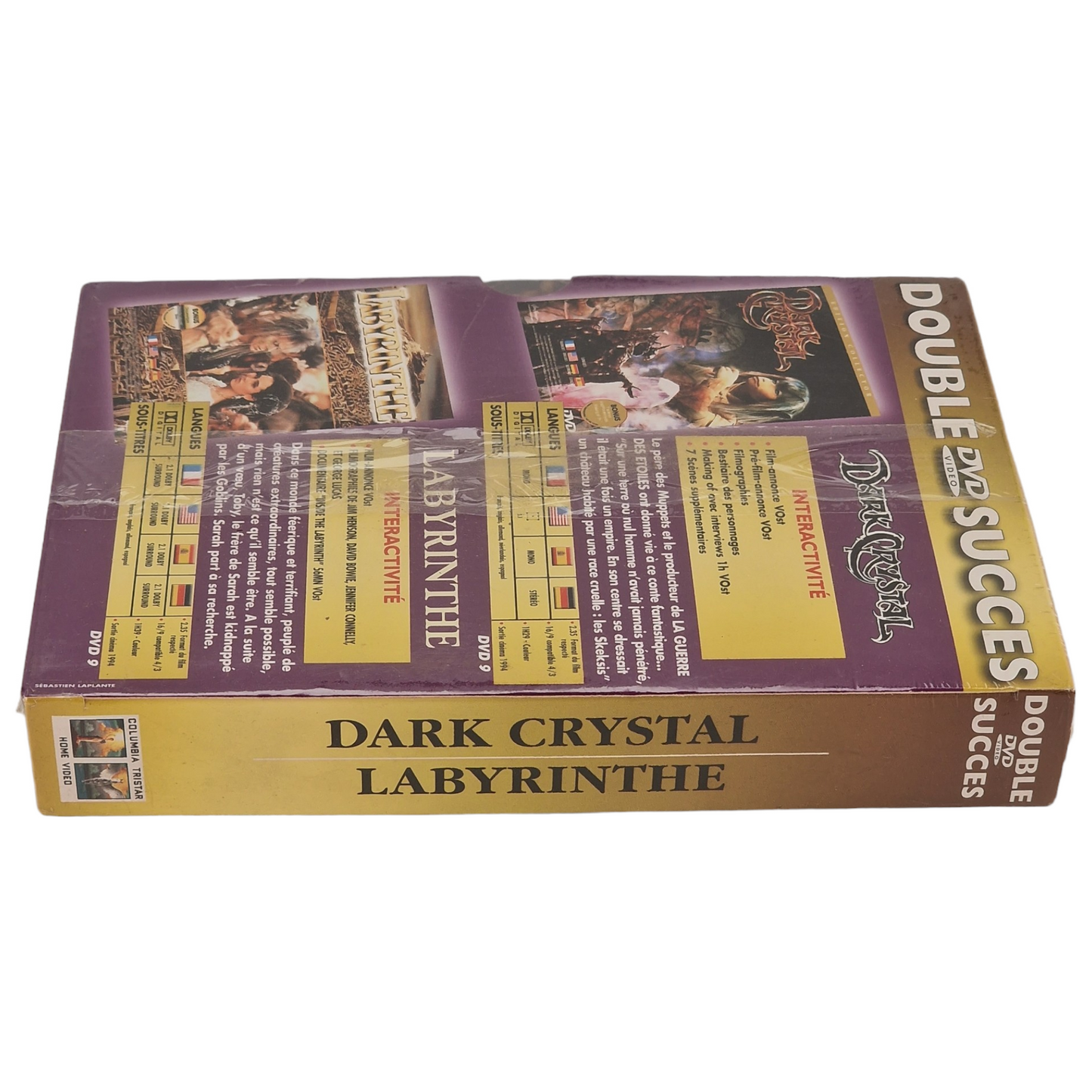 Dark Crystal / Labyrinthe 2 X DVD Films Coffret, France Region B__2003