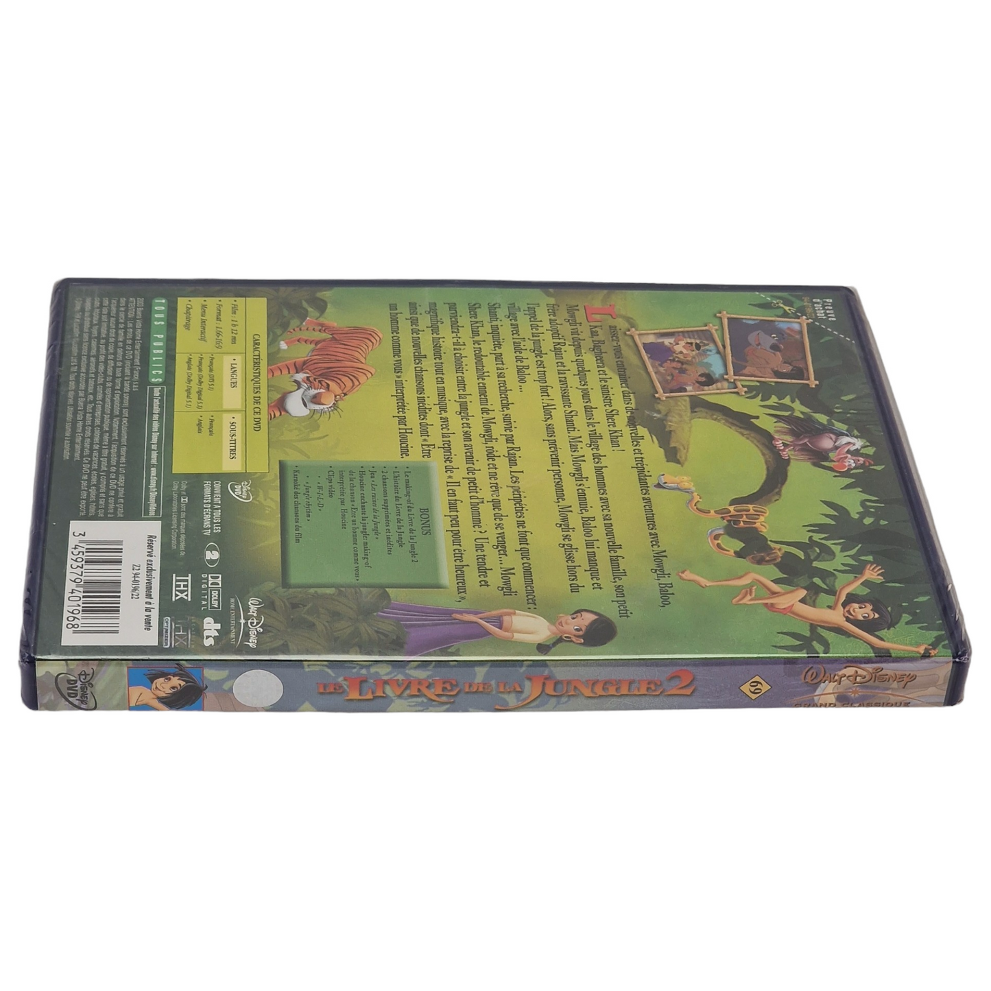 Le Livre de la jungle 2  DVD france  Region 2    Neuf