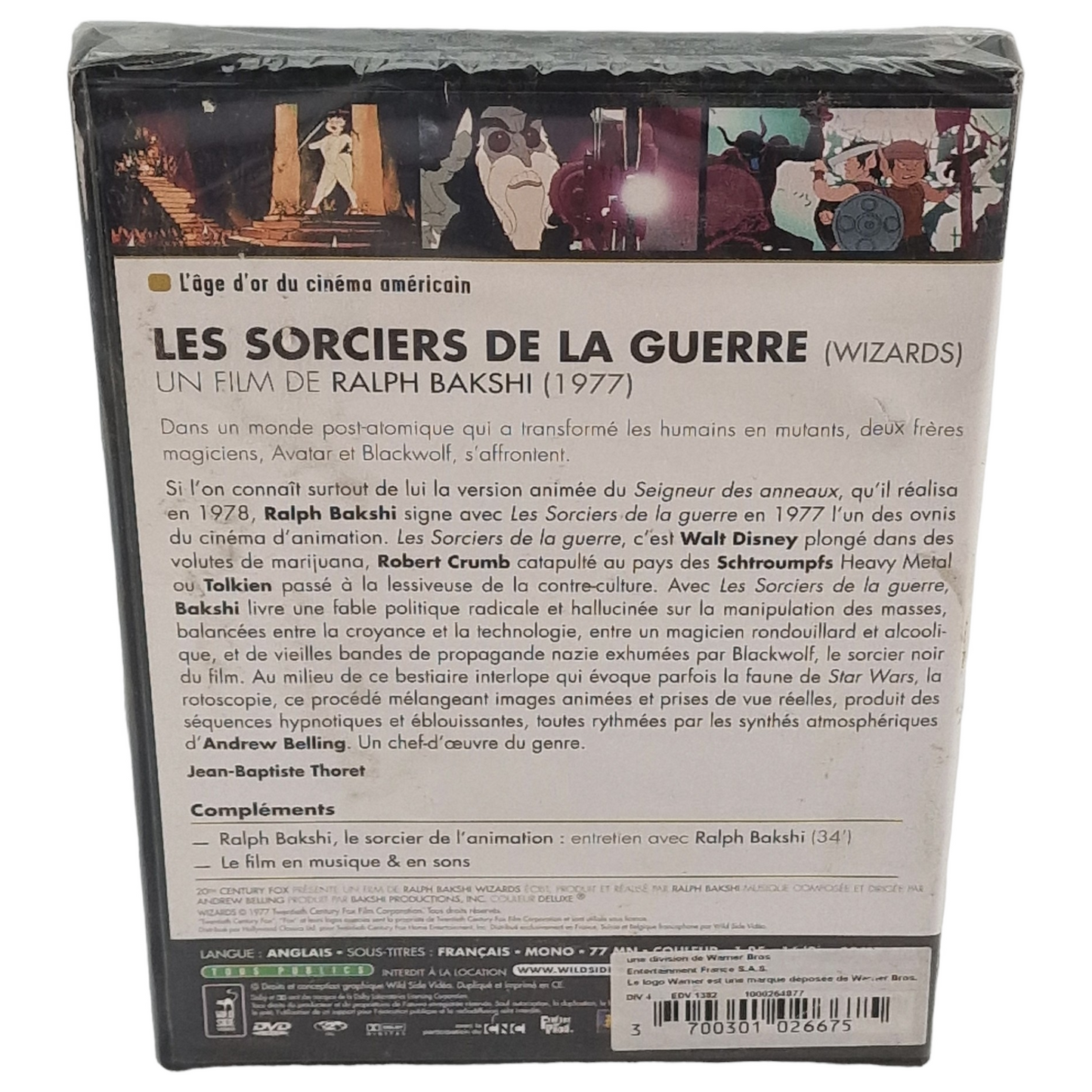 Les Sorciers de la guerre  DVD france  Region 2   Neuf