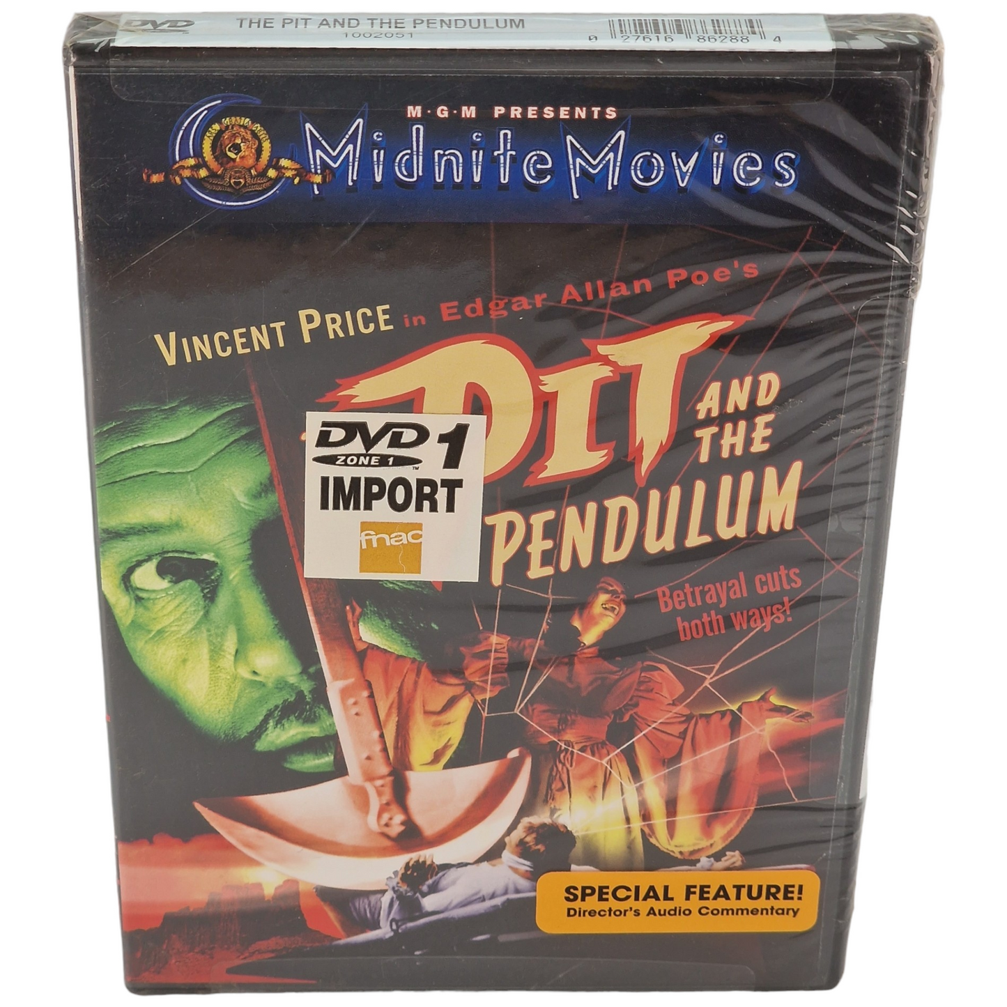 Le Puits et le Pendule DVD US Import VF Region A 2001 Neuf