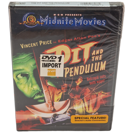 Le Puits et le Pendule DVD US Import VF Region A 2001 Neuf