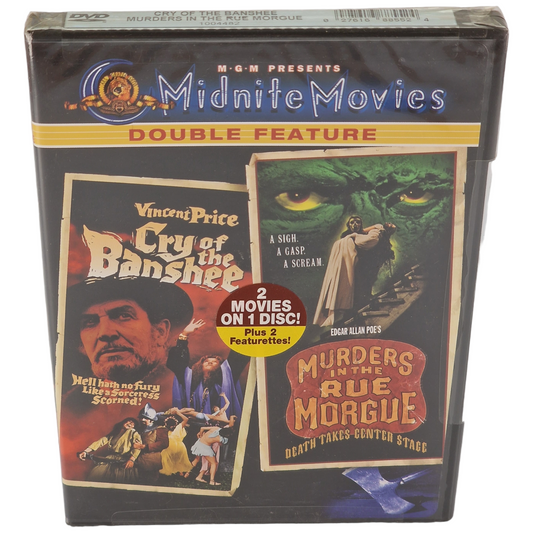 Cry of the Banshee / Murders in the Rue Morgue DVD 2 Films  Import VO/  STFR  Region A 2003 Neuf