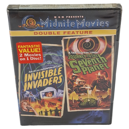 Invisible Invaders / Journey to the Seventh Planet DVD 2 Films  Import VO/  STFR  Region A 2003 Neuf