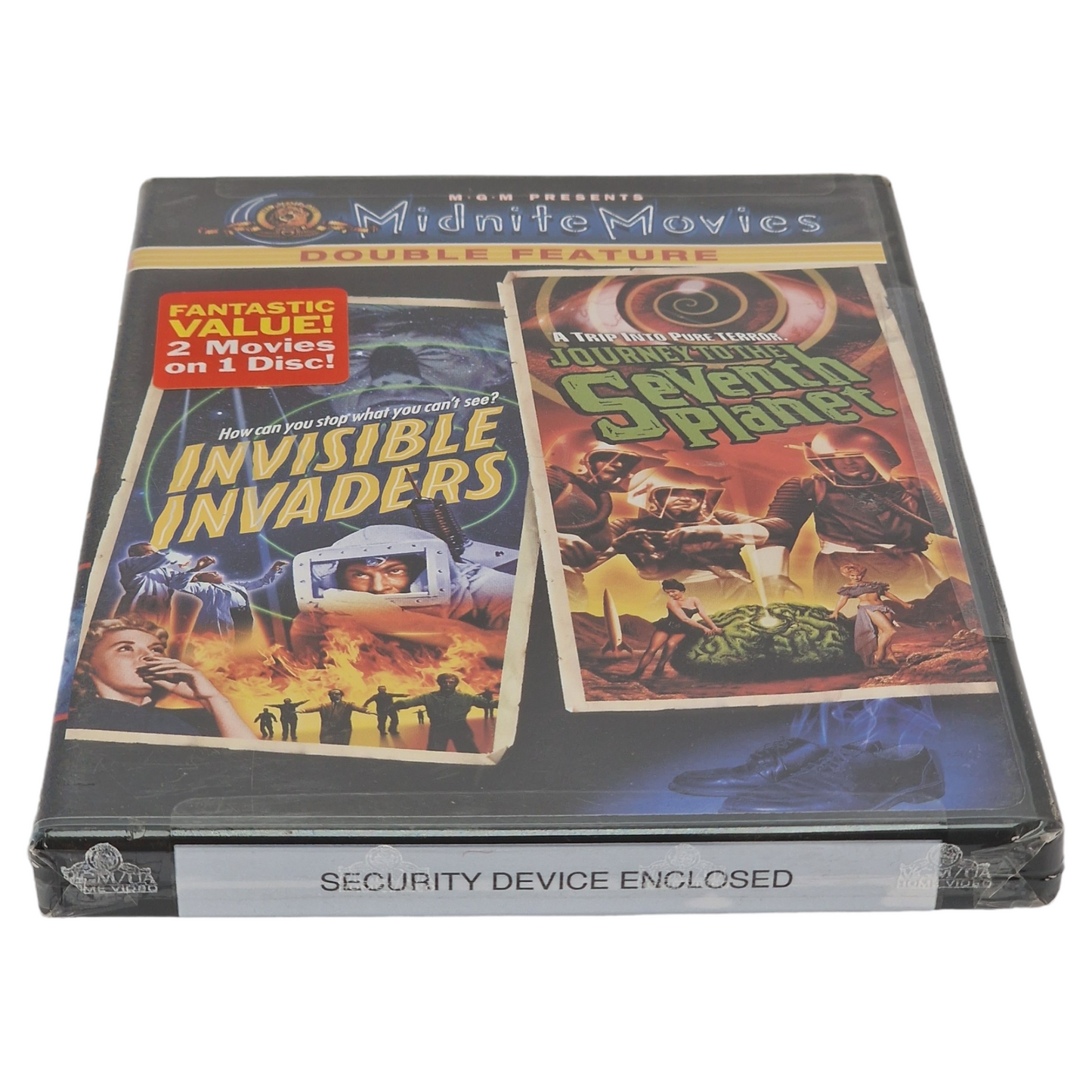 Invisible Invaders / Journey to the Seventh Planet DVD 2 Films  Import VO/  STFR  Region A 2003 Neuf