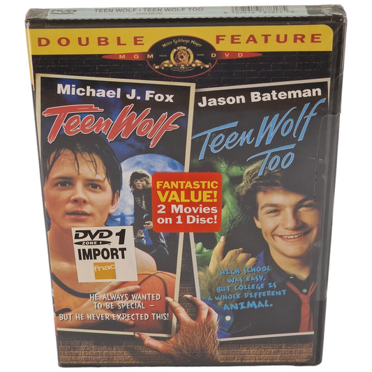 Teen Wolf / Teen Wolf Too  DVD 2 Films US Import VO / STFR  Region A 2002 Neuf