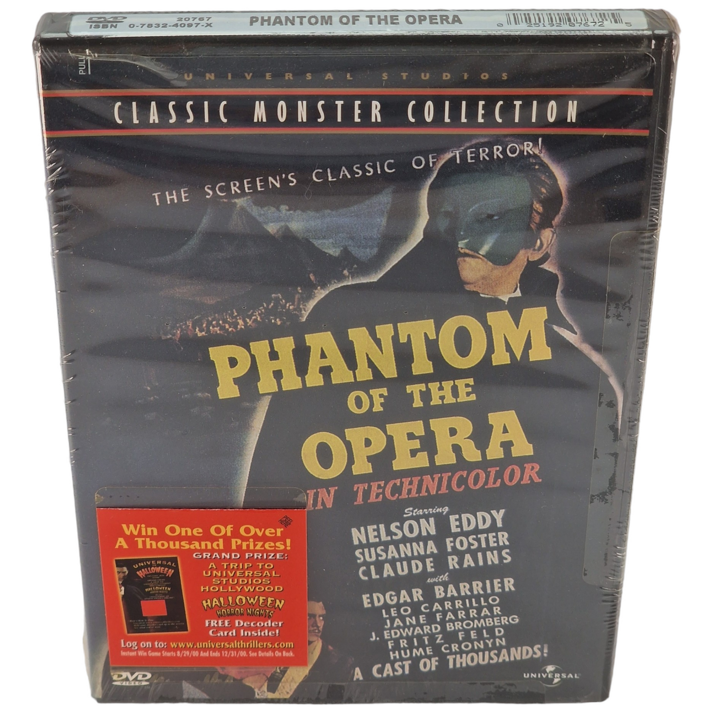 Phantom of the Opera DVD US Import VF Region A 2000 Neuf