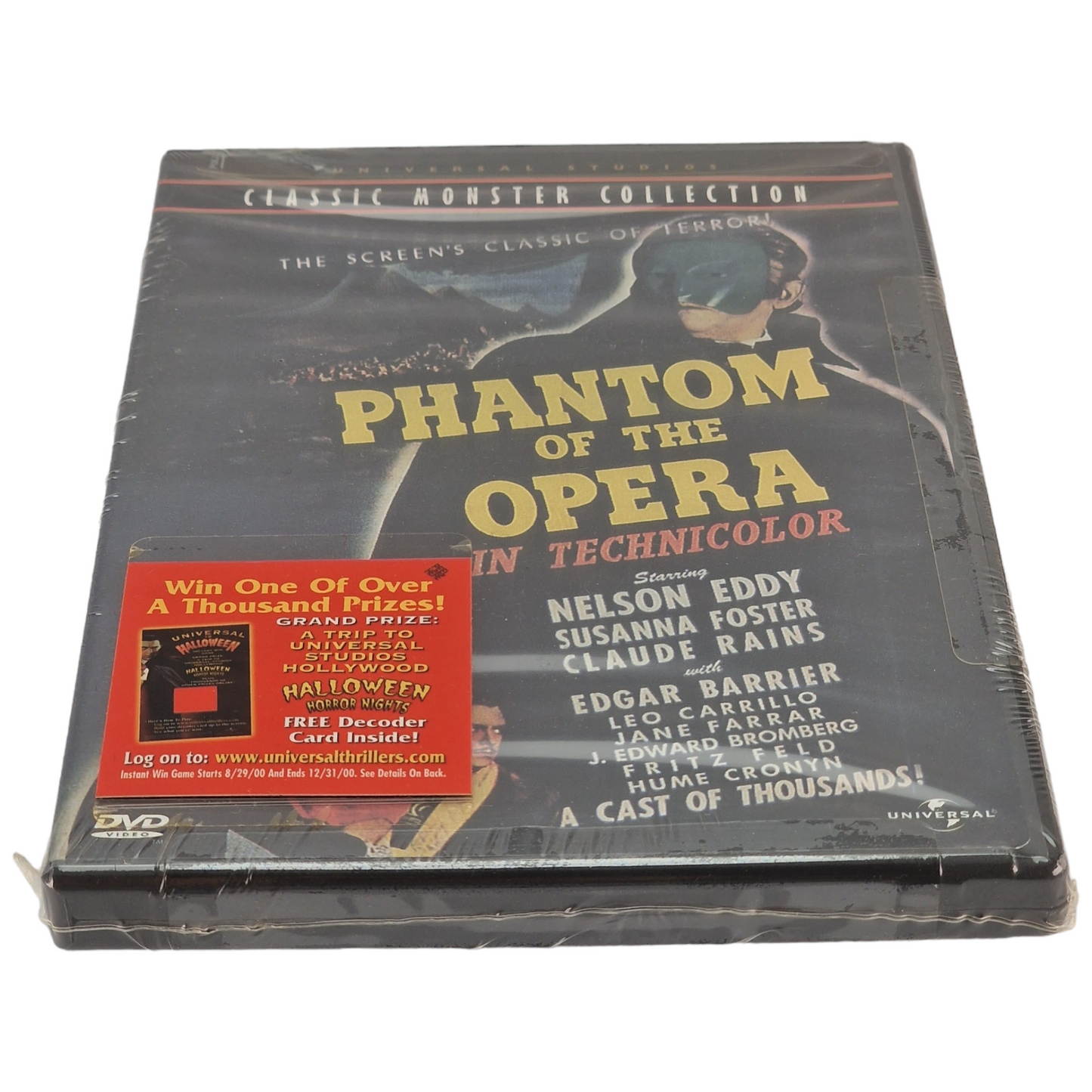 Phantom of the Opera DVD US Import VF Region A 2000 Neuf