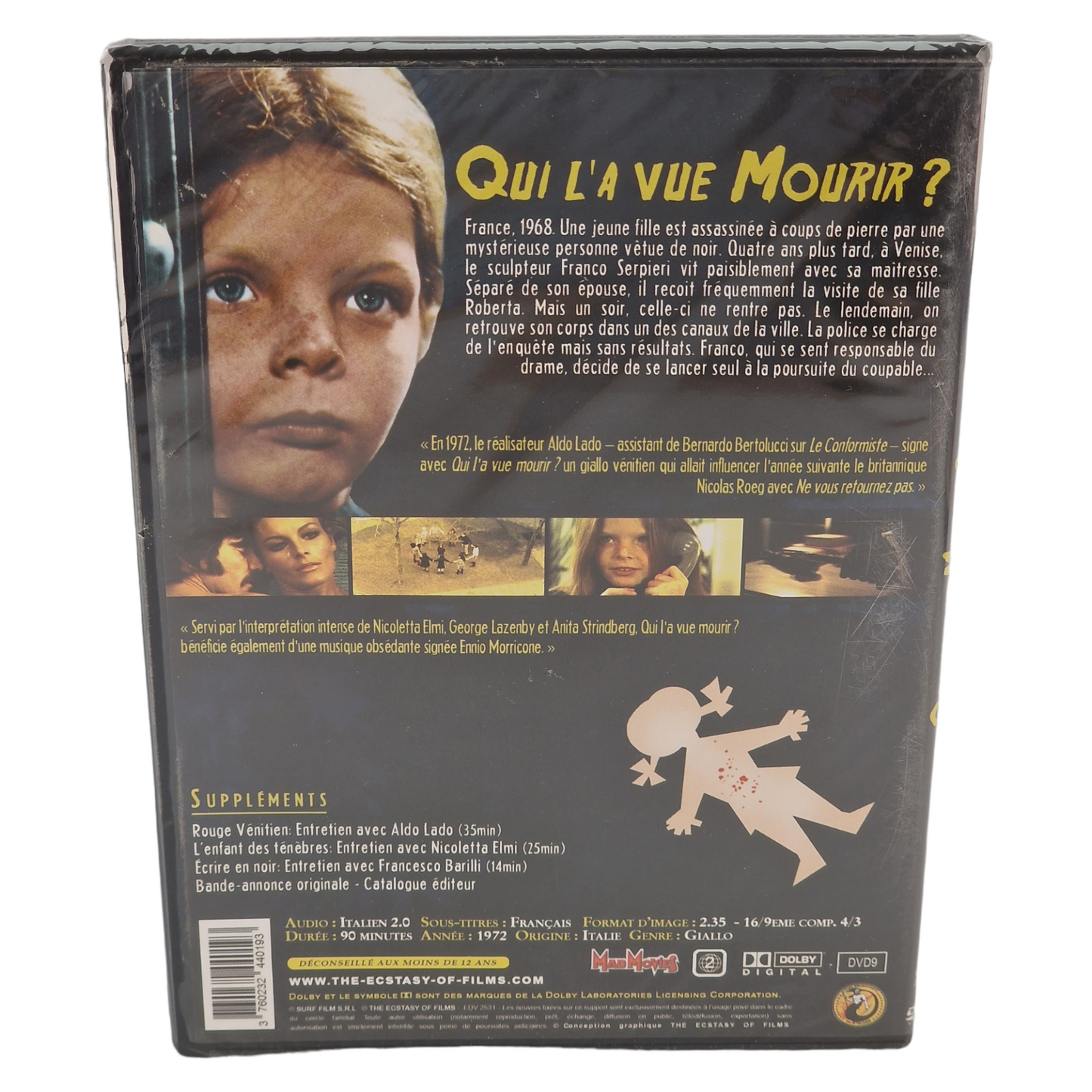 Qui l'a Vue Mourir DVD Édition Limitée france VF Region 2