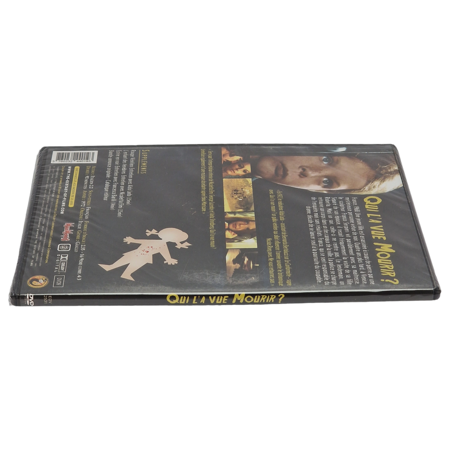 Qui l'a Vue Mourir DVD Édition Limitée france VF Region 2