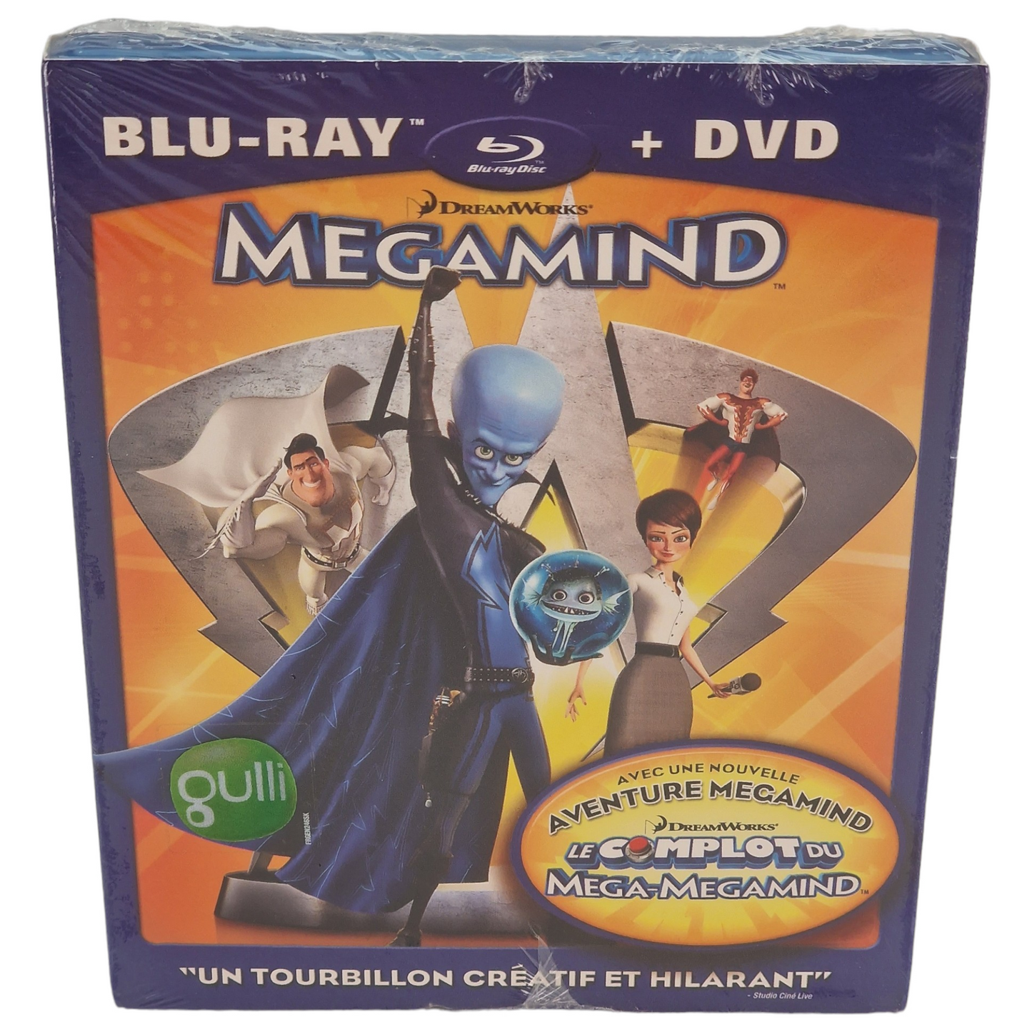 Megamind  DVD -Blu-ray + DVD France Region B__2011