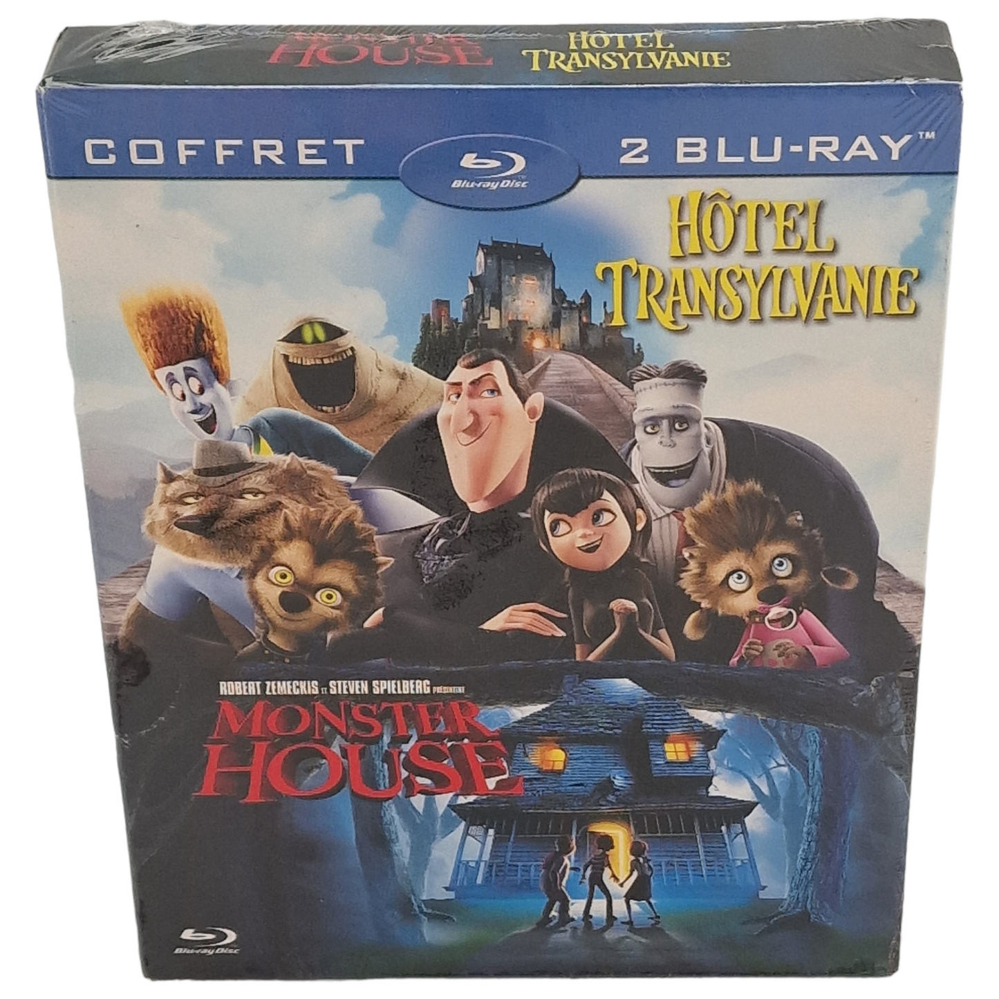 Hôtel Transylvanie + Monster House Blu-ray 2 Films France Region B__2013