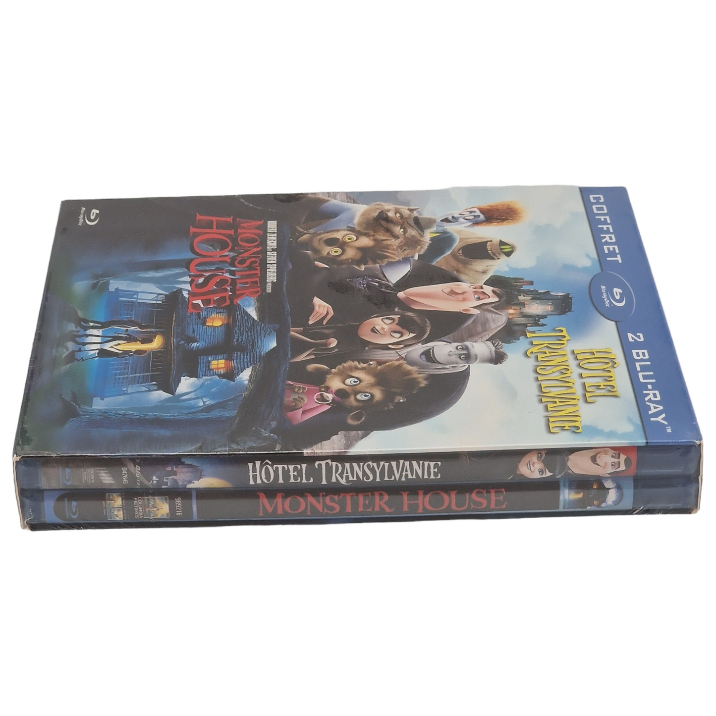 Hôtel Transylvanie + Monster House Blu-ray 2 Films France Region B__2013