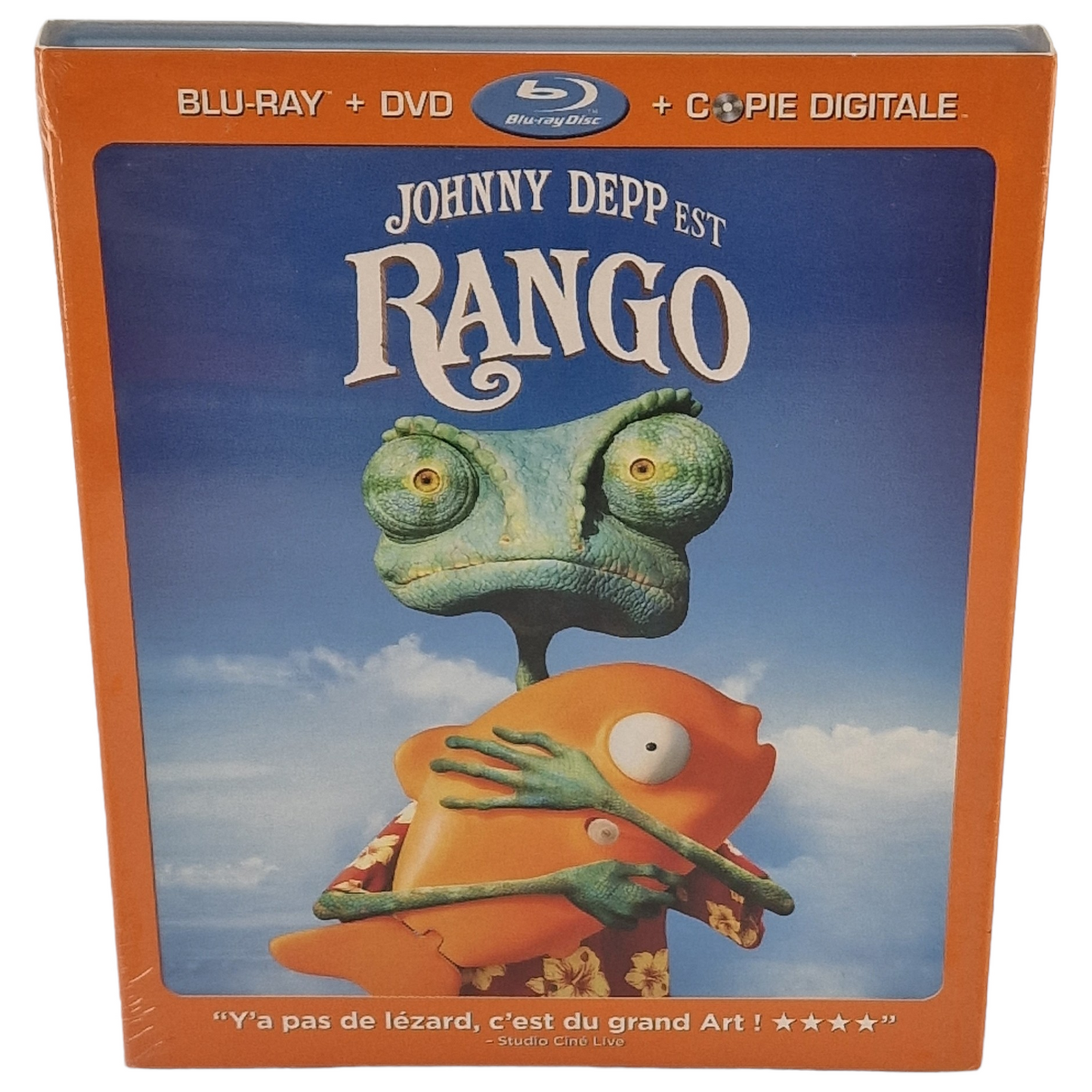 Rango  Blu-ray + DVD France Region B__2011