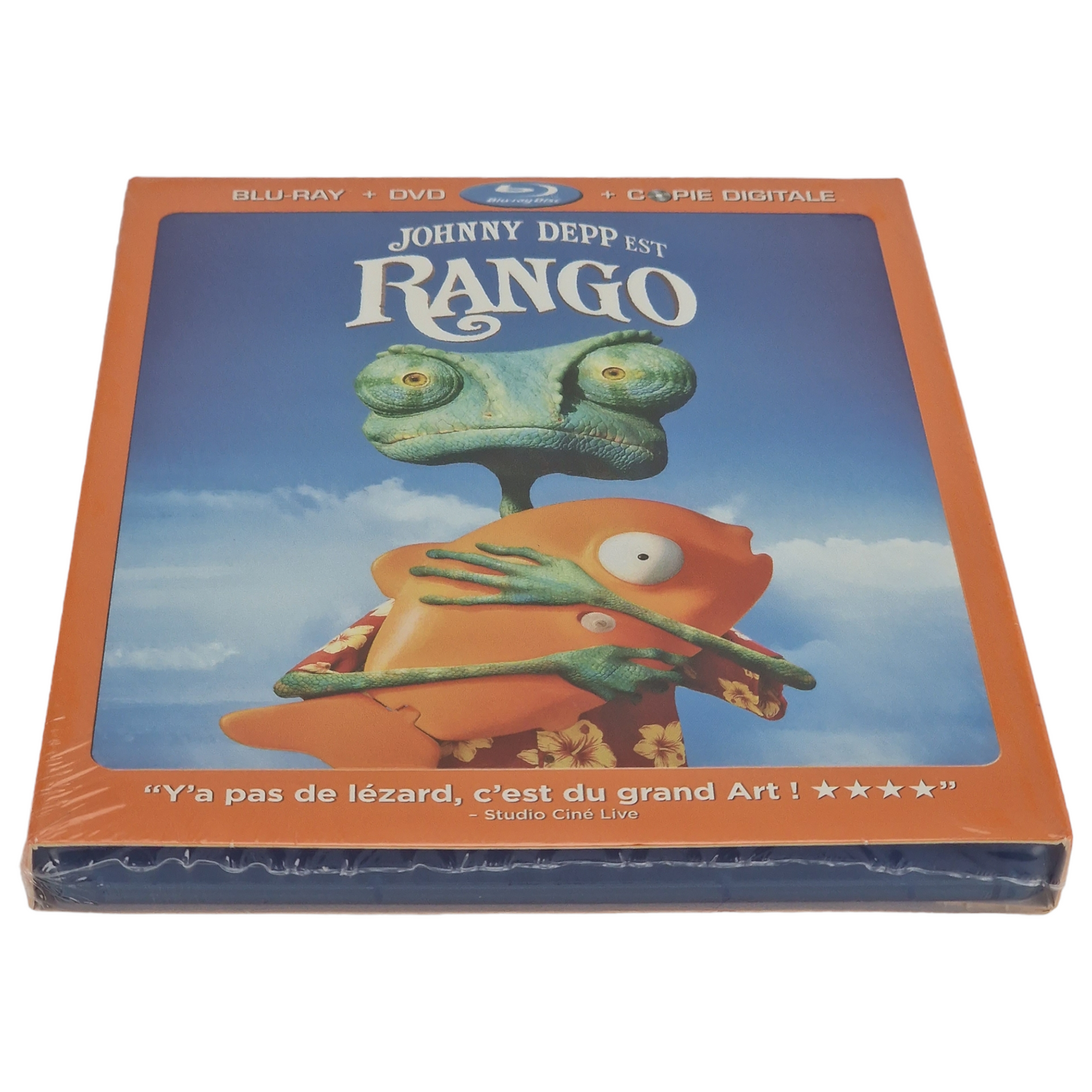 Rango  Blu-ray + DVD France Region B__2011