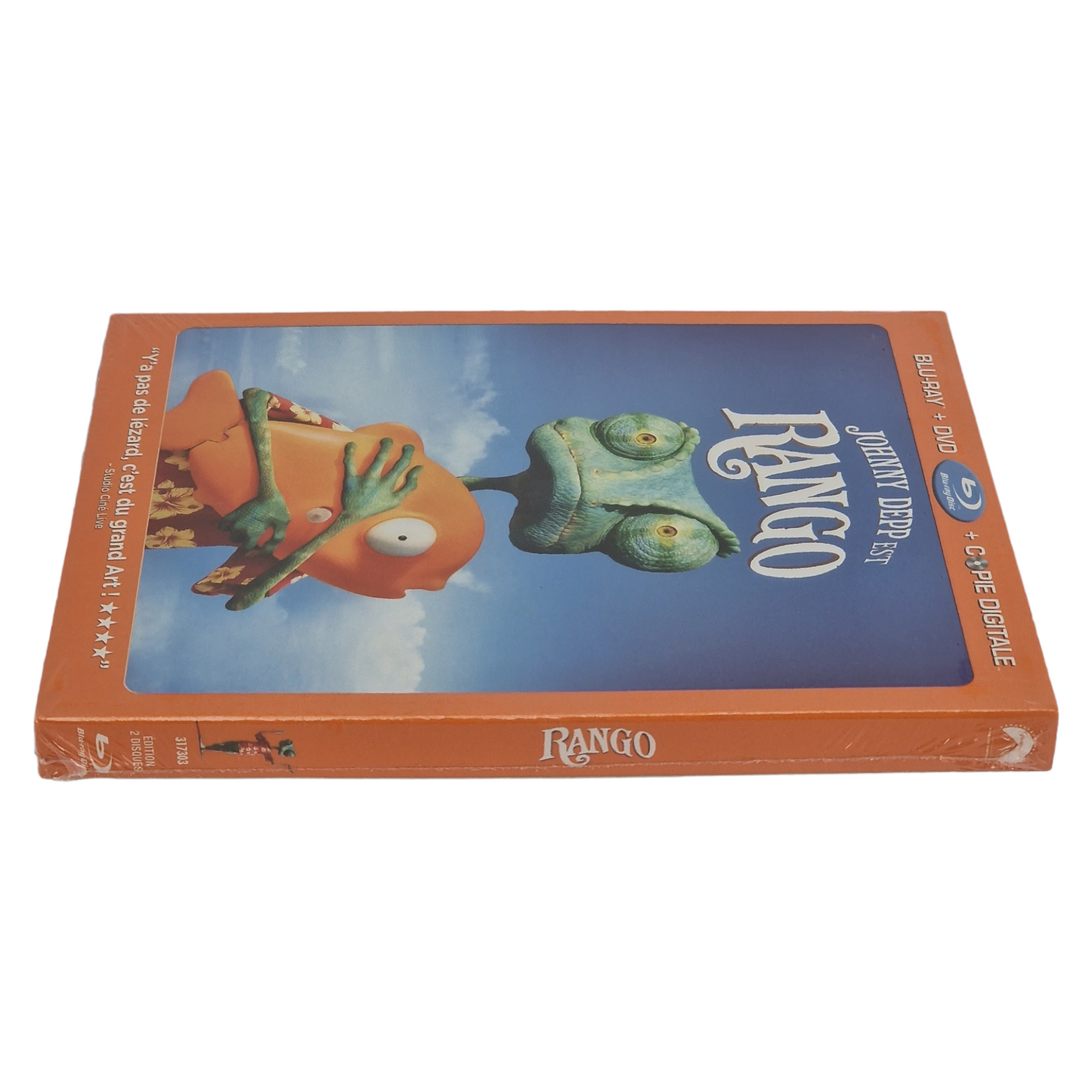 Rango  Blu-ray + DVD France Region B__2011