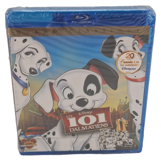 101 Dalmatians Blu-ray France Disney  Region Free__2012