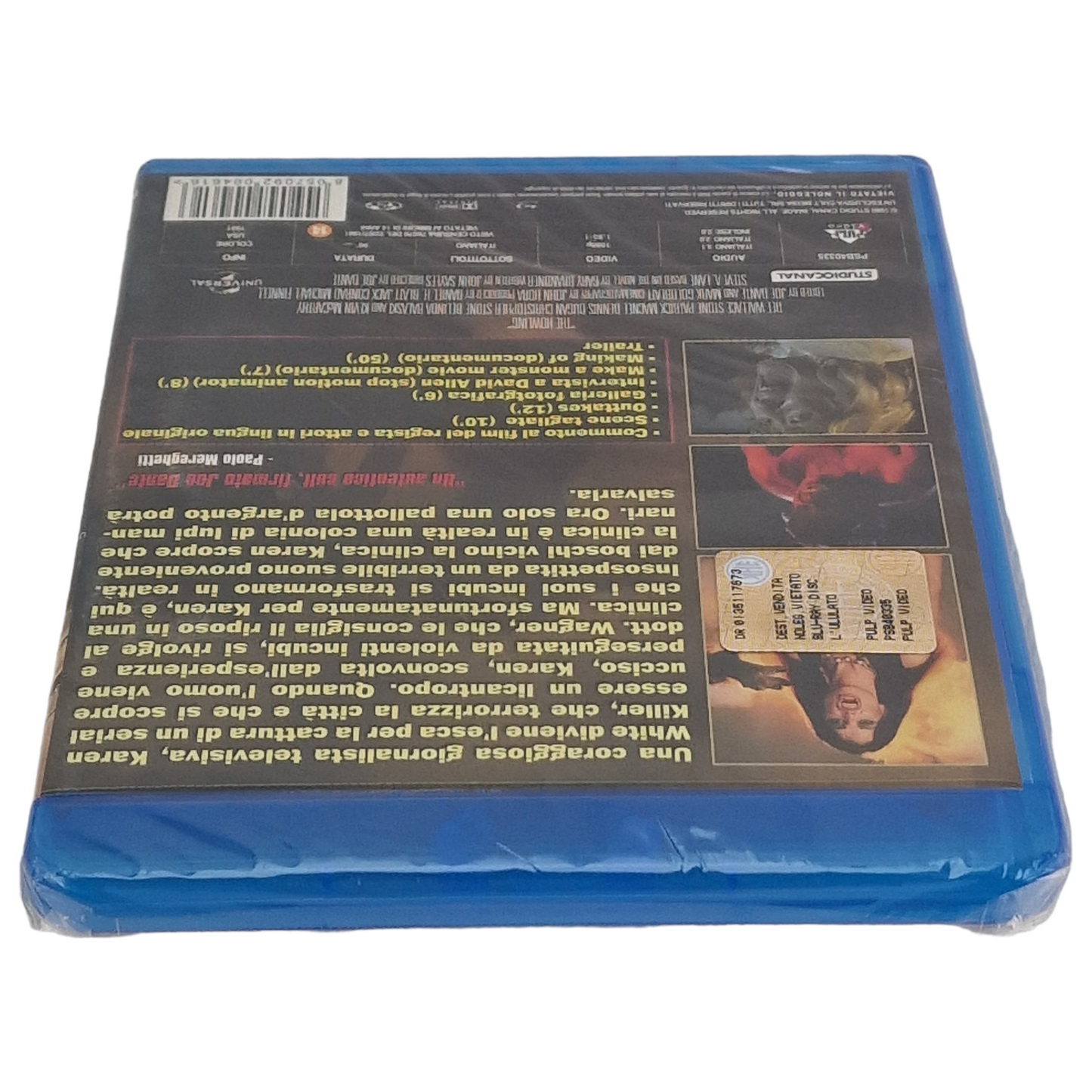 The Howling Blu-ray L'ululato Italie Import VO Region B    2015