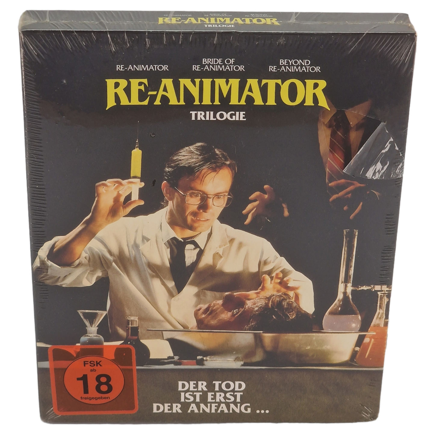 Re-Animator 1-2-3 Blu-ray 1985-2003 | 3 Films  Allemagne Import VO Region B 2019