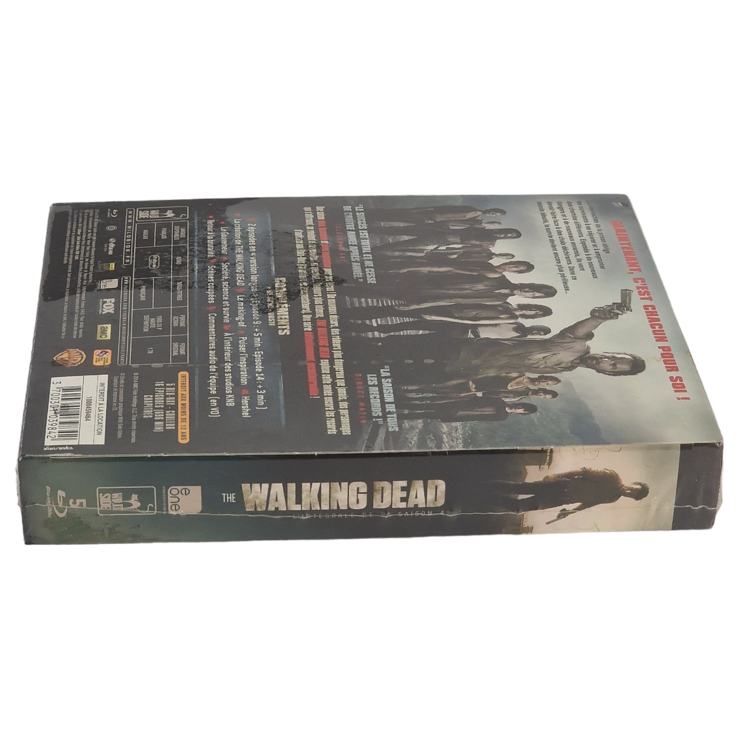 The Walking Dead :DigiPack / L'intégrale de la saison 4 Blu-ray France Region Free  2014