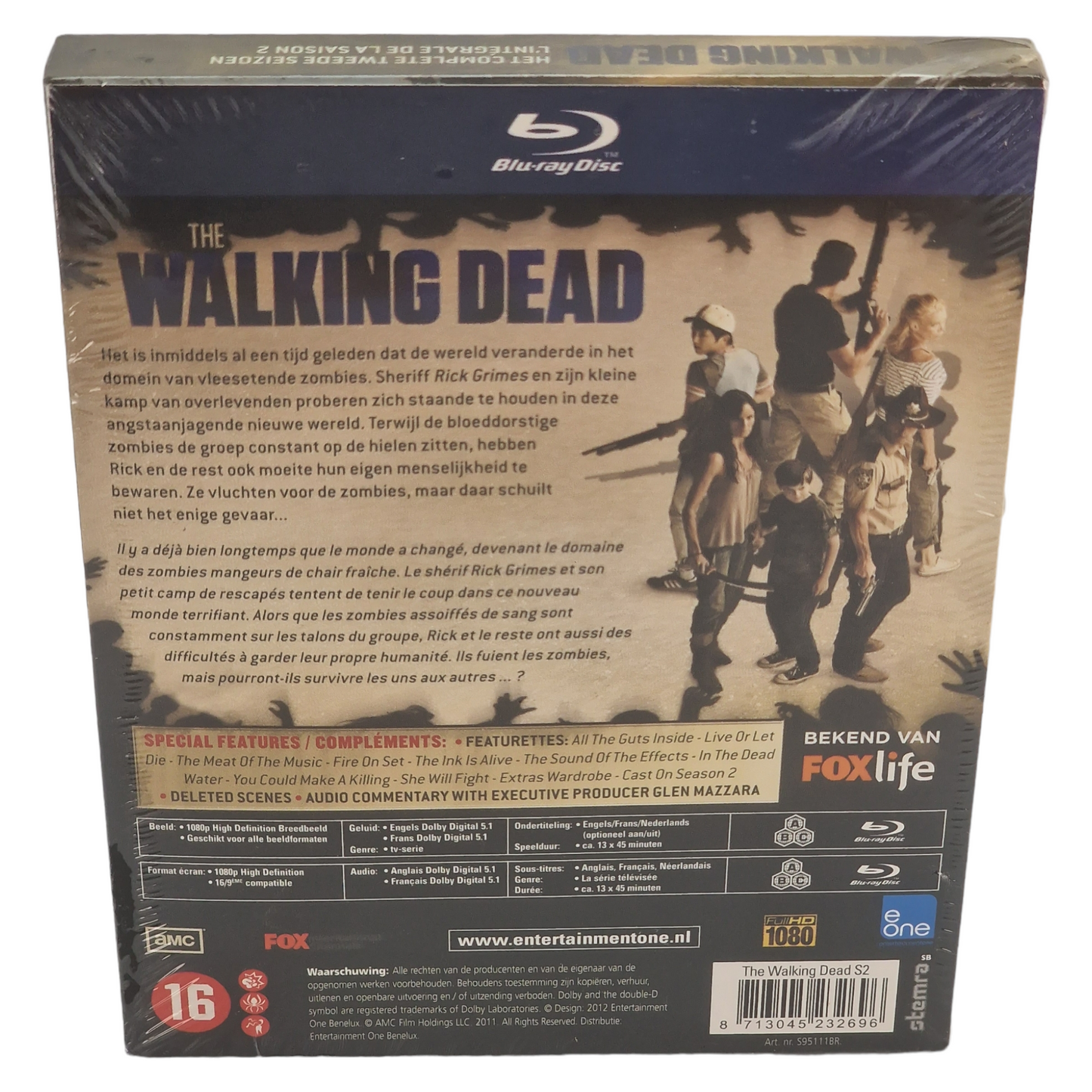 The Walking Dead : La première saison 2 complète Blu-ray  Region Free  2012