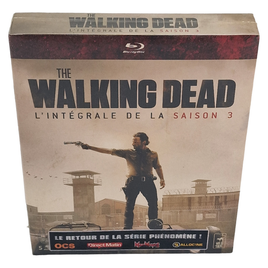 The Walking Dead :DigiPack / L'intégrale de la saison 3 Blu-ray France Region Free  2013