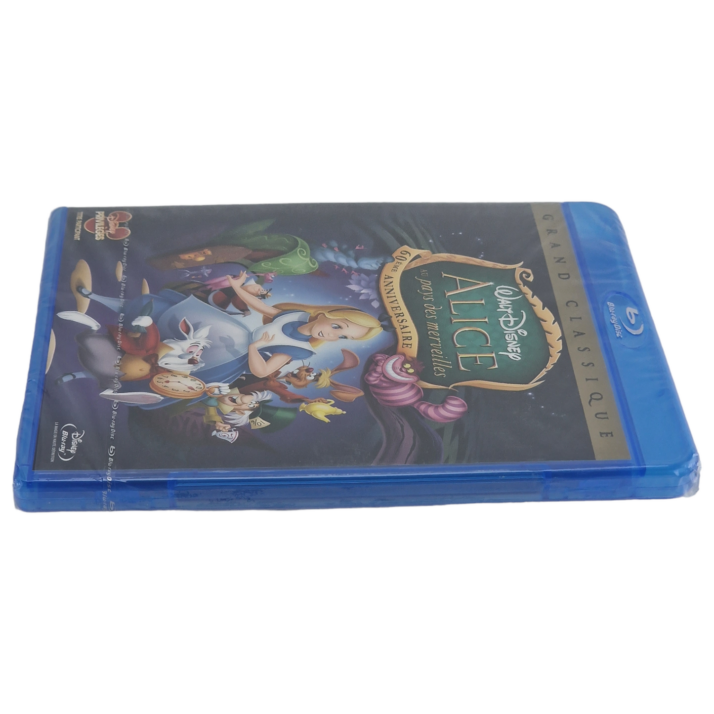 Alice au Pays des Merveilles Édition 60ème Anniversaire Blu-ray + DVD 2011 Region Free Neuf