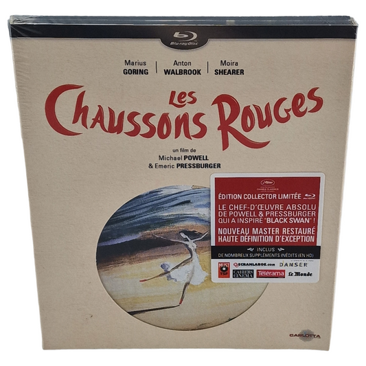 Les chaussons rouges  Blu-ray édition collector Limitée 2011 Region B  Fr Neuf