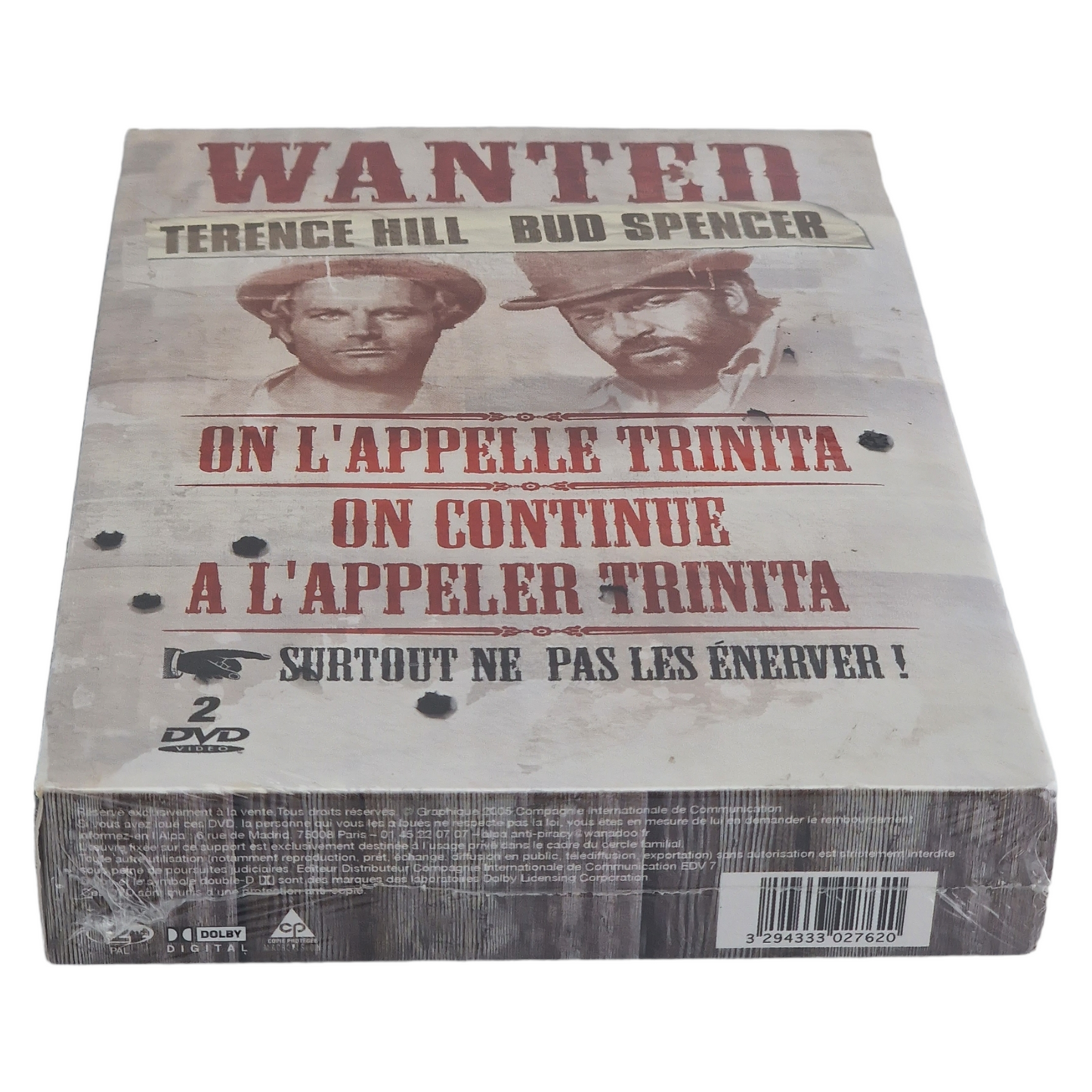 On l'appelle Trinita, On continu à l'appeler Coffret 2 DVD Bud Spencer et Terence Hill 2006 Neuf