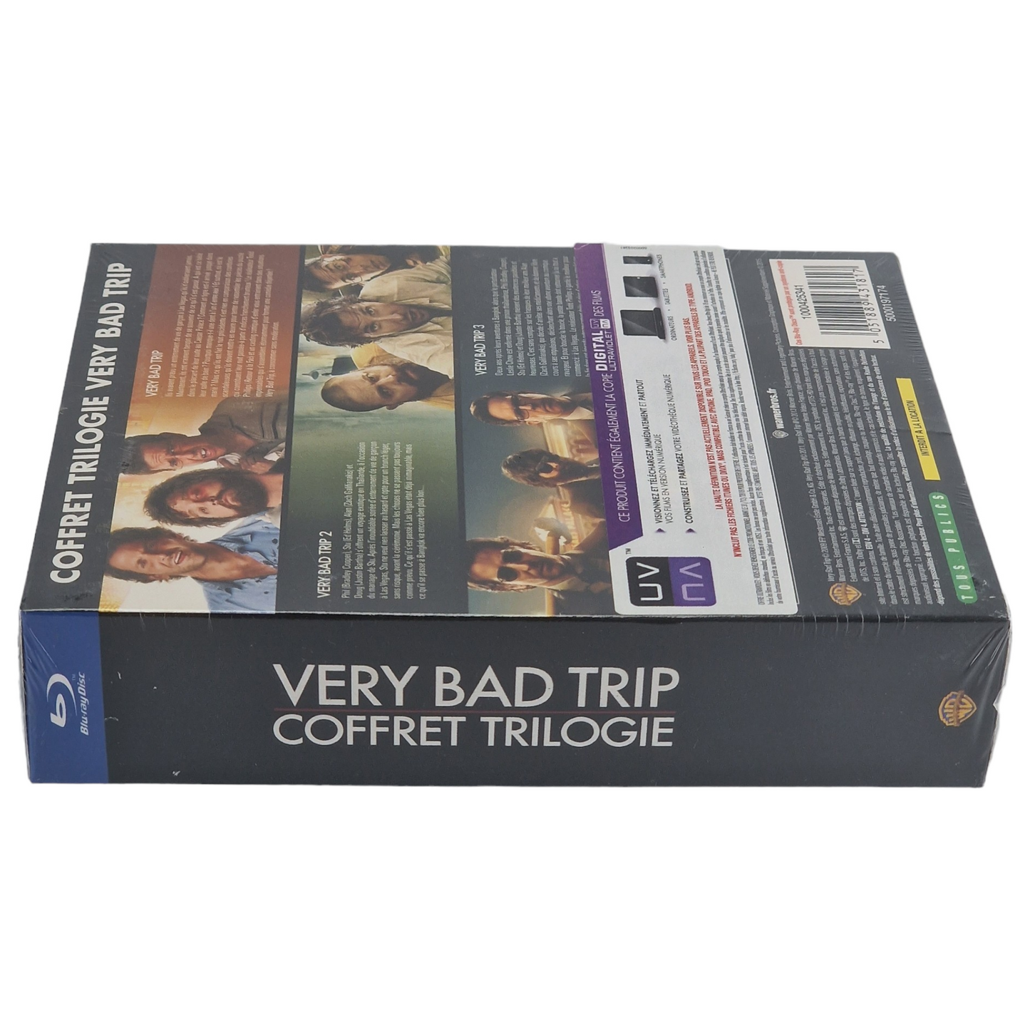 Very Bad Trip 1-3 The Hangover 1-2-3 Coffret  Blu-ray VF Region B 2013 Neuf