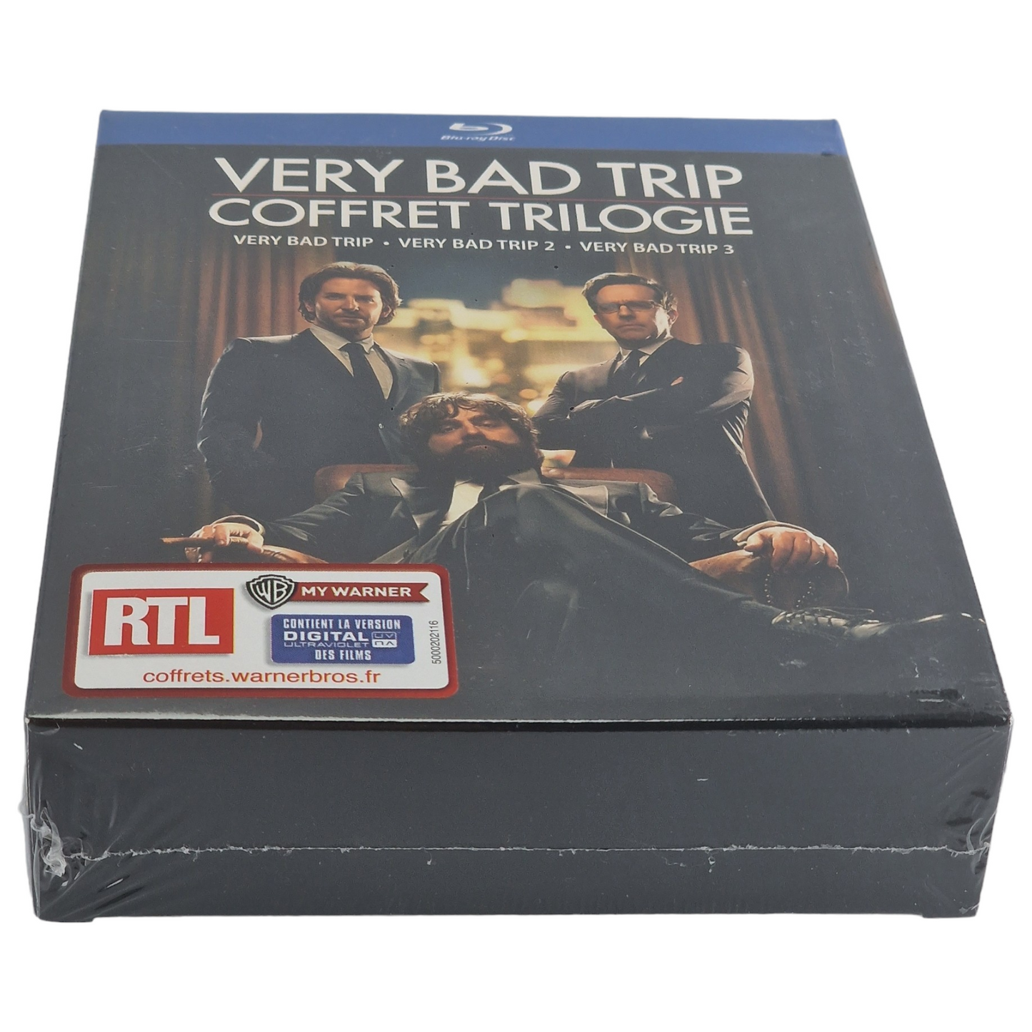 Very Bad Trip 1-3 The Hangover 1-2-3 Coffret  Blu-ray VF Region B 2013 Neuf